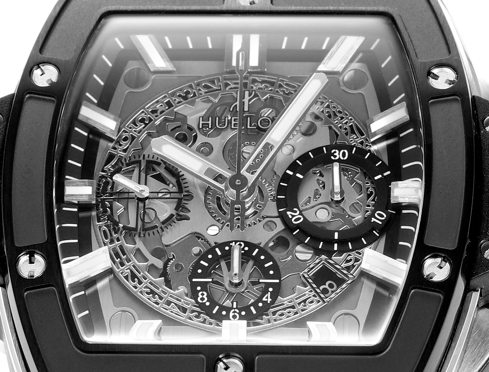Hublot Spirit of Big Bang Textured Rubber Strap(1:1 replica) - Top club