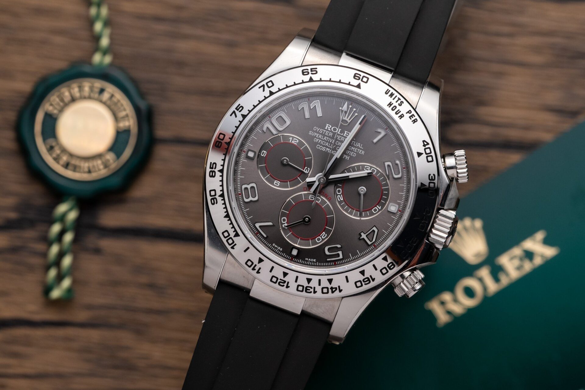 Rolex Daytona 116509LN Replica 1:1 Watch Arabic Numerals 40mm - Elite Watch Atelier