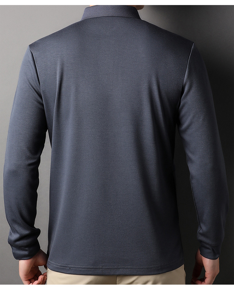 Men's Casual Color Block POLO Shirt 002