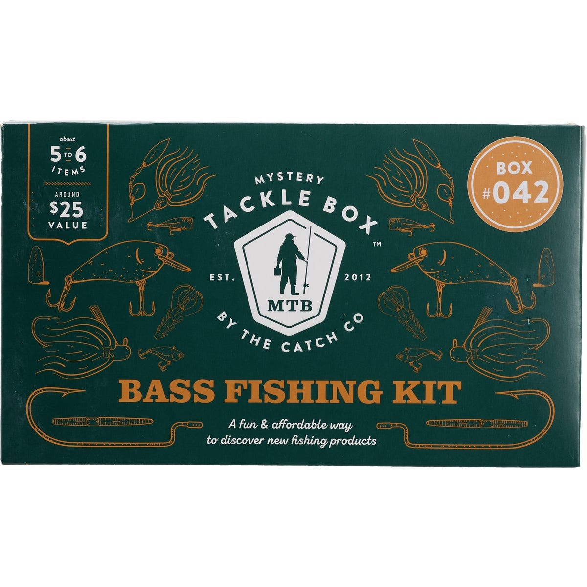Mystery Tackle Box Bass Regular Fishing Kit