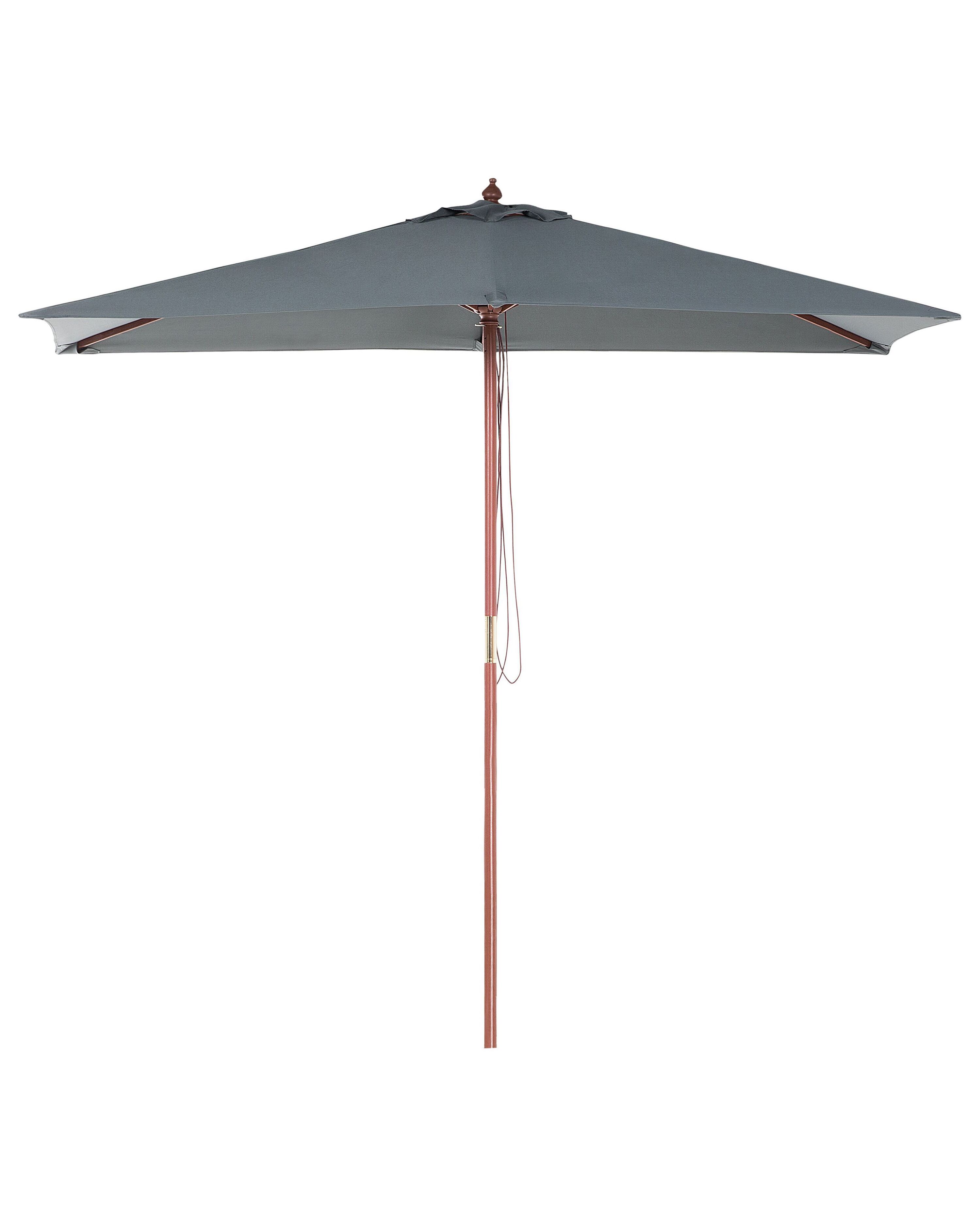 Market Parasol 195 cm FLAMENCO Dark Grey