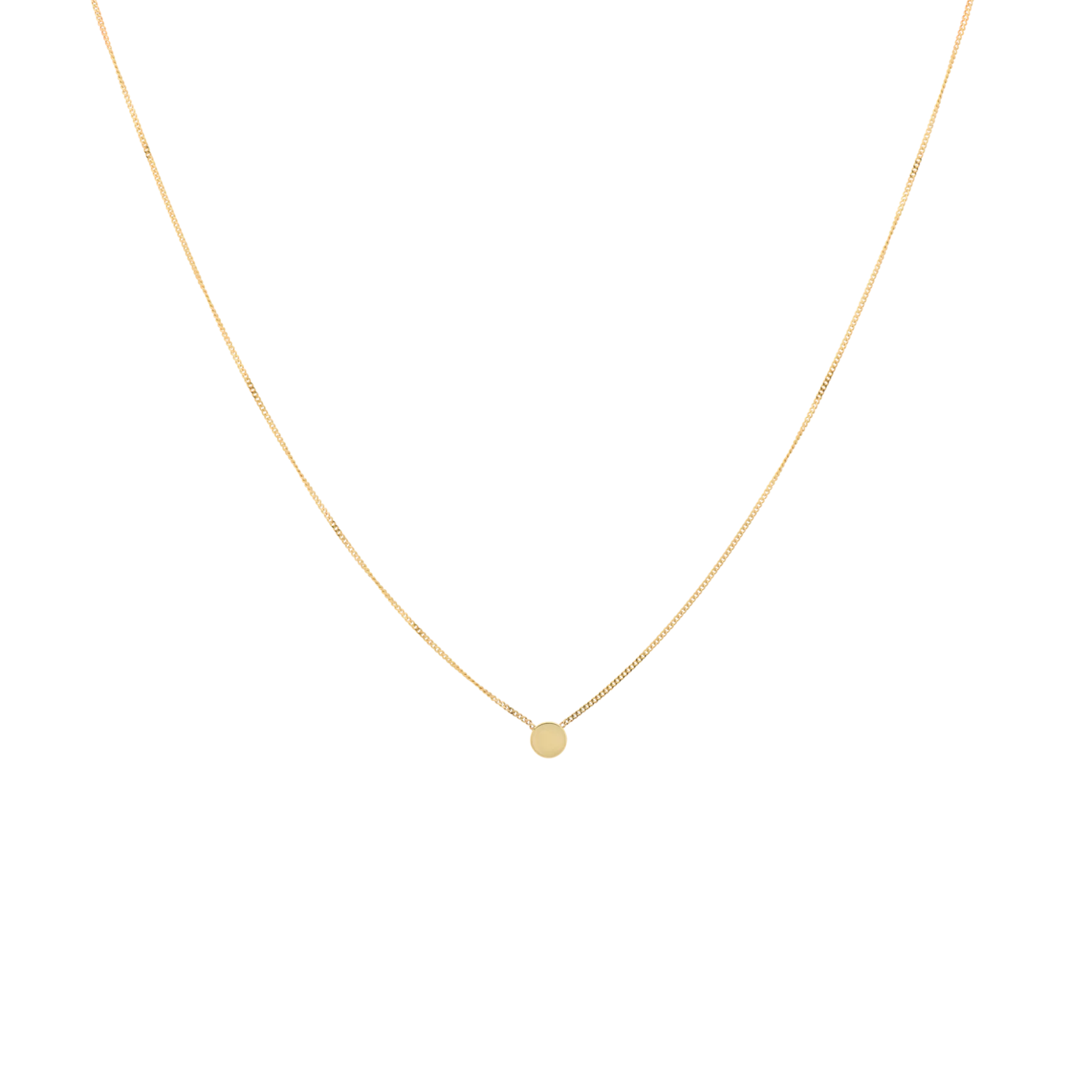 Coin Necklace 14K
