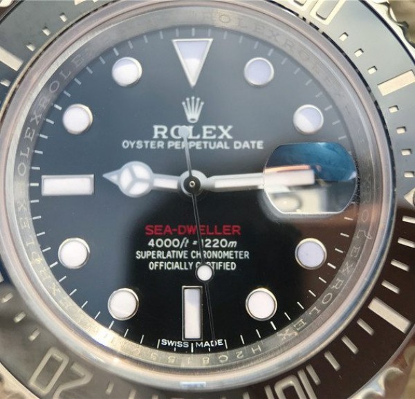 Replica Rolex Sea-Dweller DEEPSEA 116660 Black Ceramic Noob A2836 - Top club