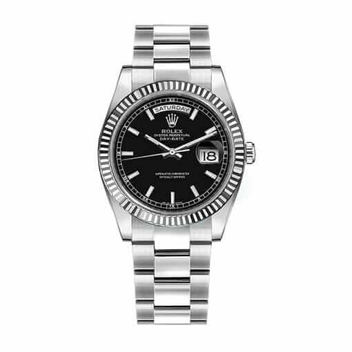 Rolex Day-Date Fluted Replica - Elite Watch Atelier