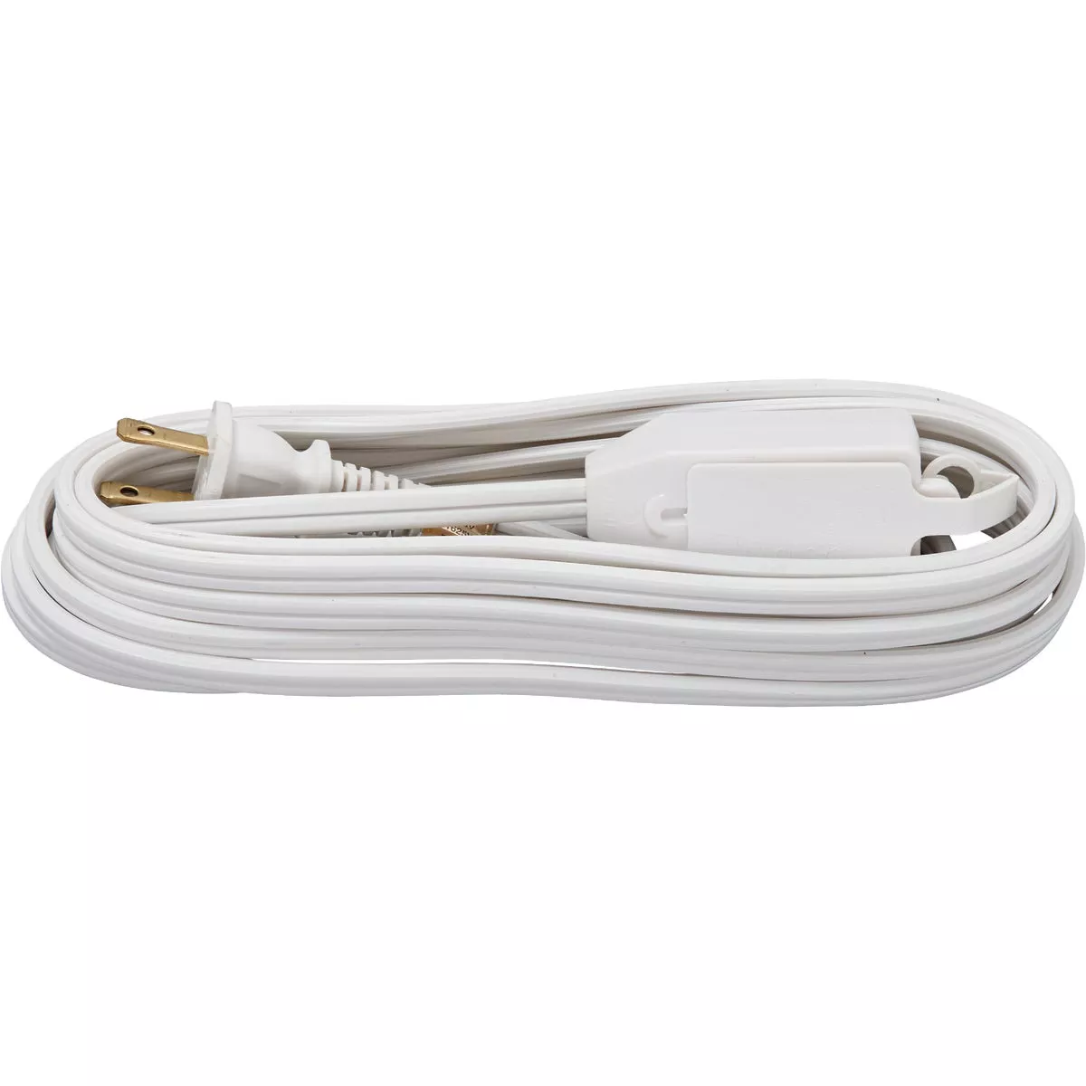 Master Electrician 15 Ft. 16/2 White Cube Tap Extension Cord