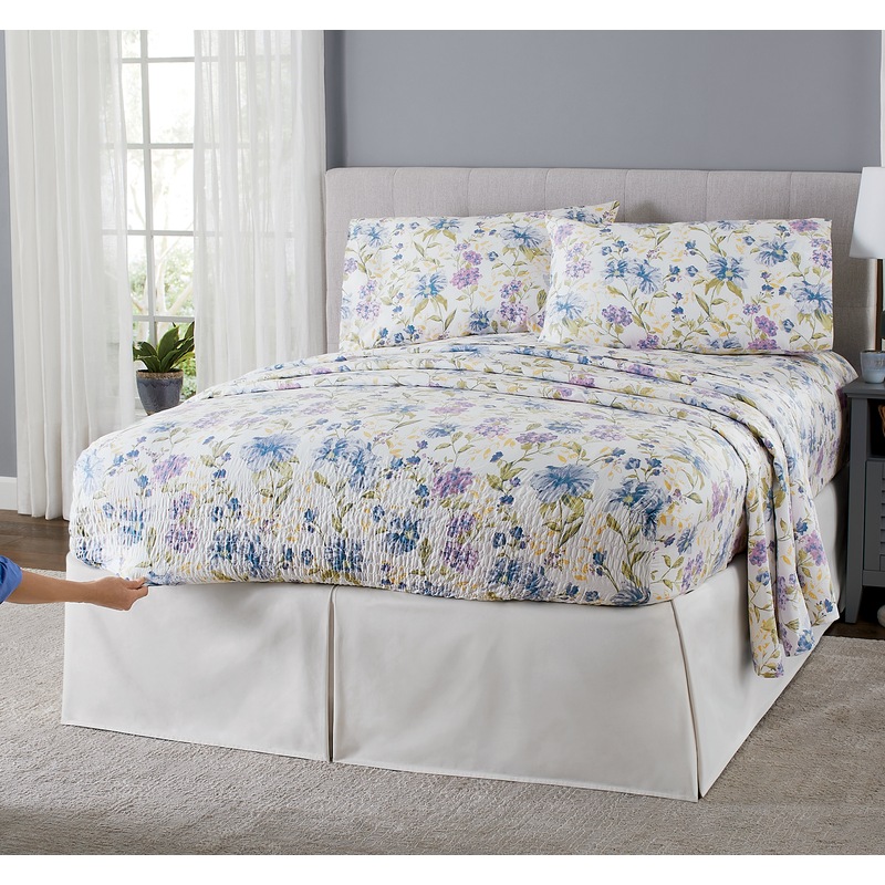 Bed Tite 300-Thread Count Printed Sheet Set - MIDNIGHT VELVET CATALOG