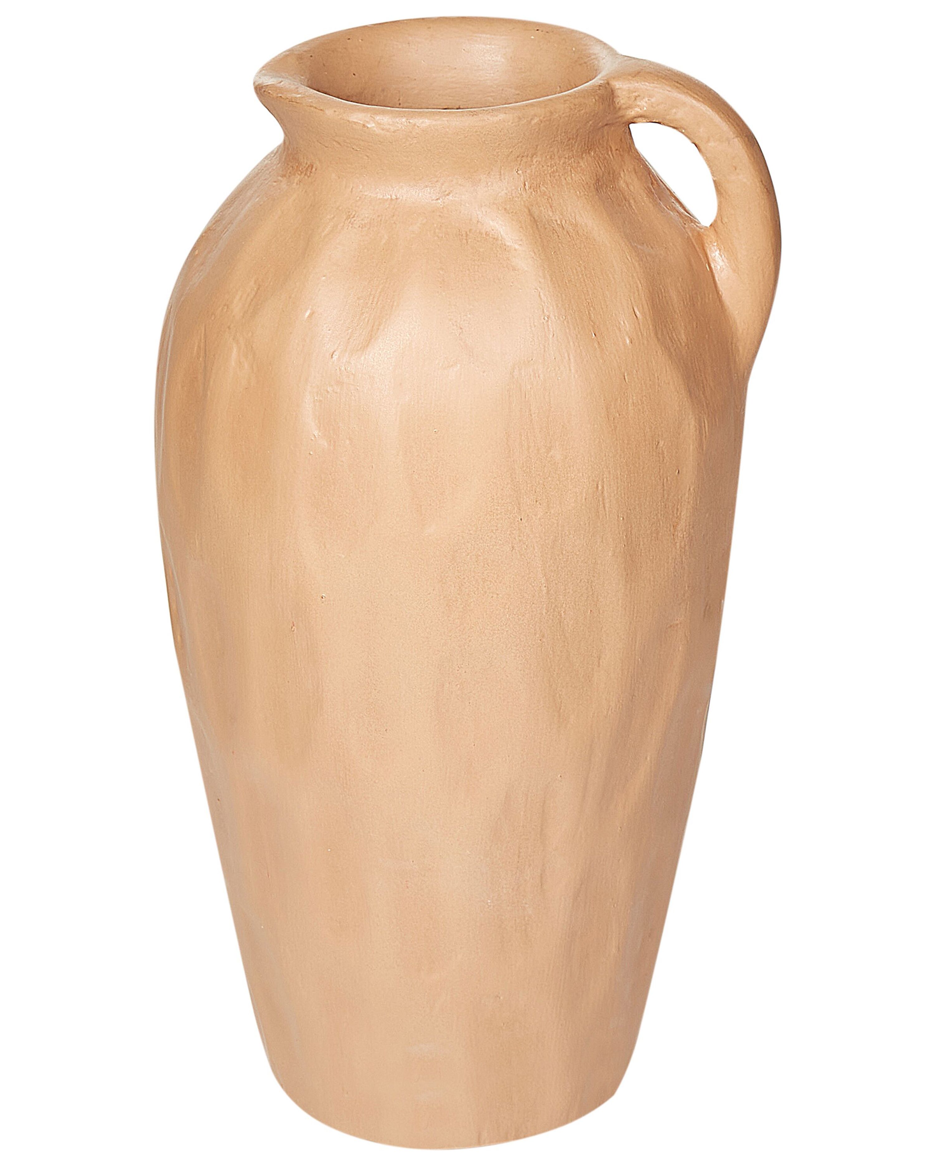 Decorative Vase TAIPING Ceramic 46 cm Sand Beige