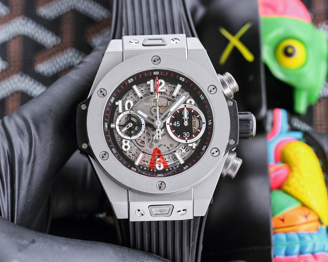 Big Bang Unico Titanium Rainbow 42mm(1:1 replica) - Top club