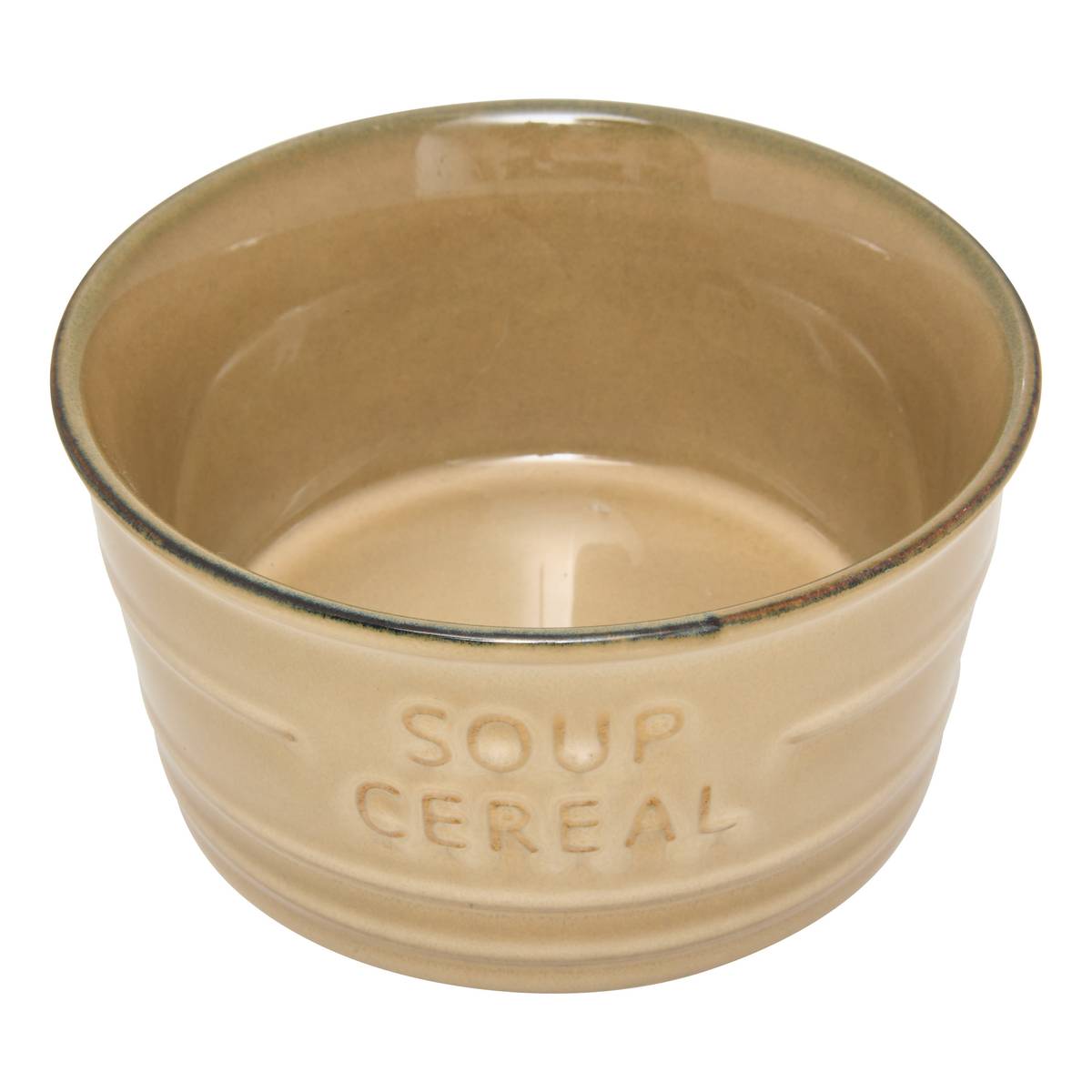 Bowl"Cafe" 500 ml, earthenware, Beige