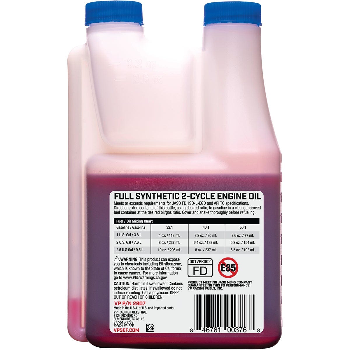 VP Racing Fuels 16 Oz. 2-Cycle Oil Fuel