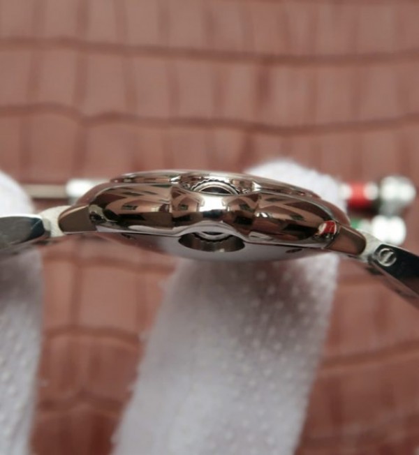 Replica Cartier Ballon Bleu Ladies 28mm SS White Dial SS Bracelet Ronda Quartz - Top club