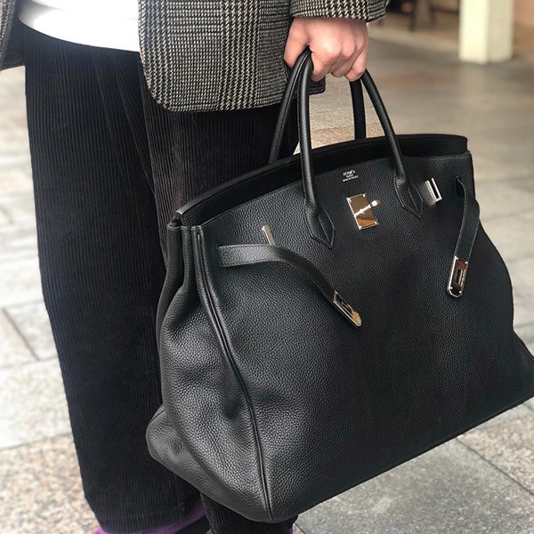 Hermès Birkin 50 Replica Handbag – Clemence Leather1:1High-quality replica