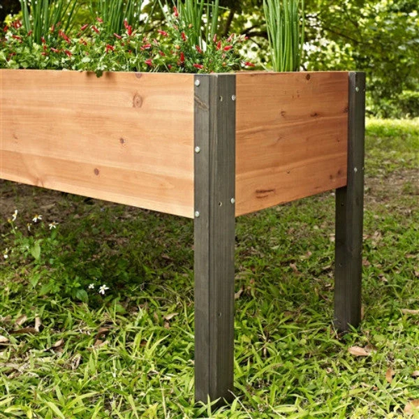 Elevated Outdoor Raised Garden Bed Planter Box 70 x 24 x 29 inch High - Image 3 Elevated Outdoor Raised Garden Bed Planter Box 70 x 24 x 29 inch High - Image 3