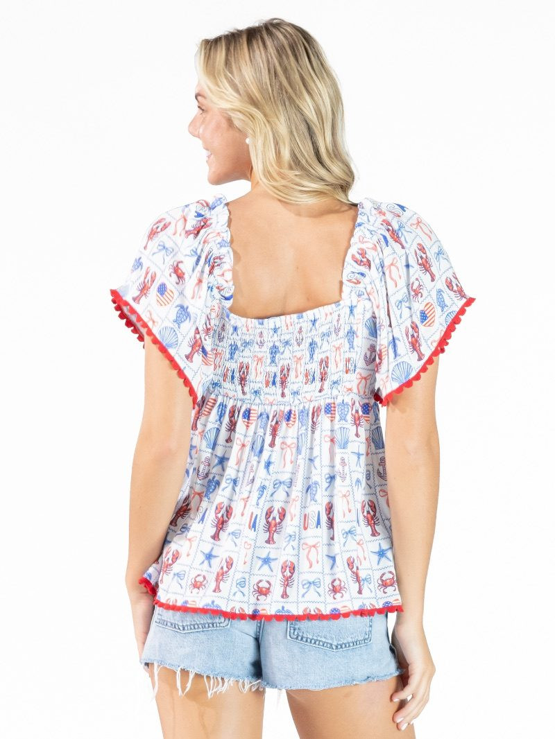 0126-TOP-AMRCA-LOBPTCH - Simply Southern Outlet