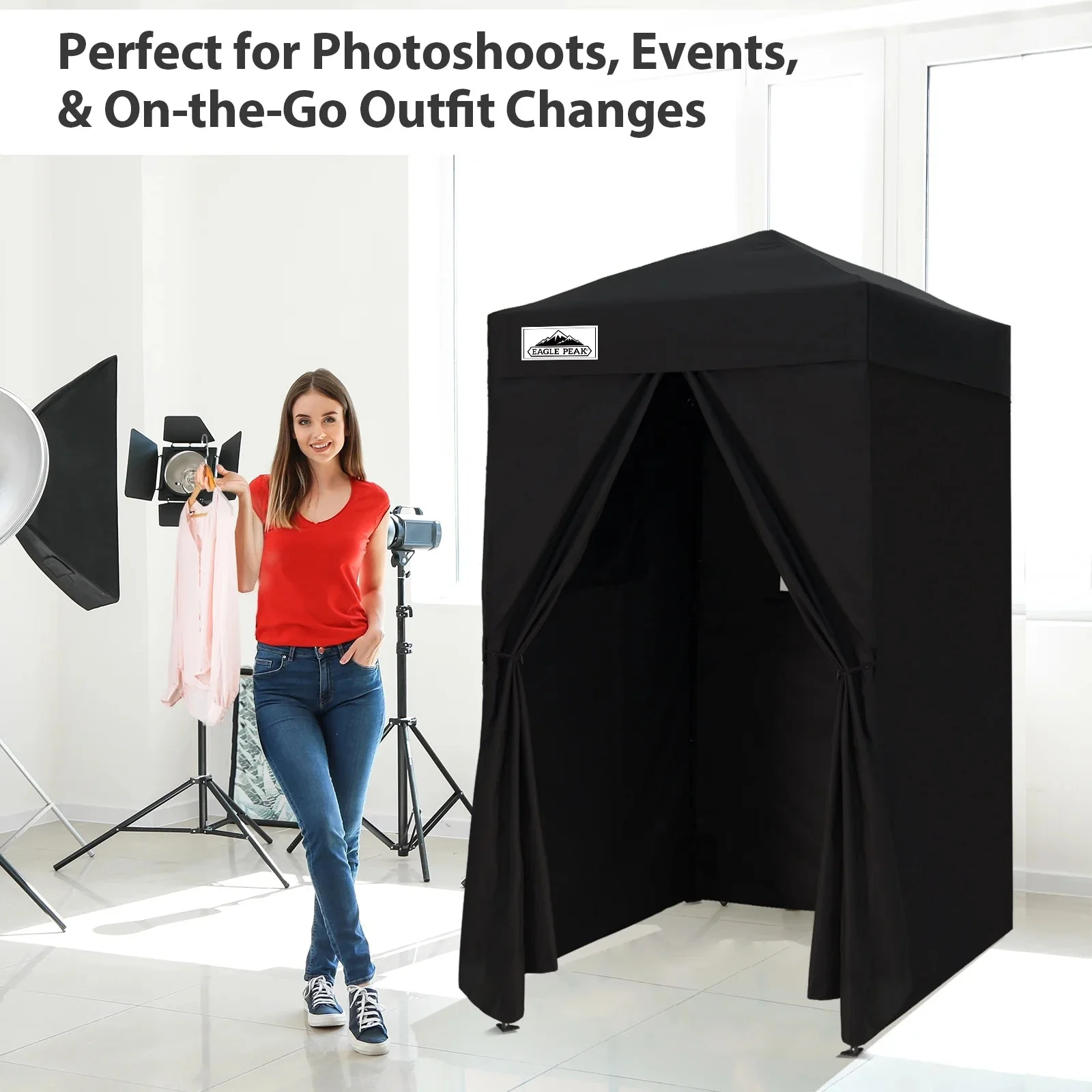 EAGLE PEAK Ultra Compact 4 ft x 4 ft Pop-Up Changing Room Canopy - Flex - Image 170 EAGLE PEAK Ultra Compact 4 ft x 4 ft Pop-Up Changing Room Canopy - Flex - Image 170