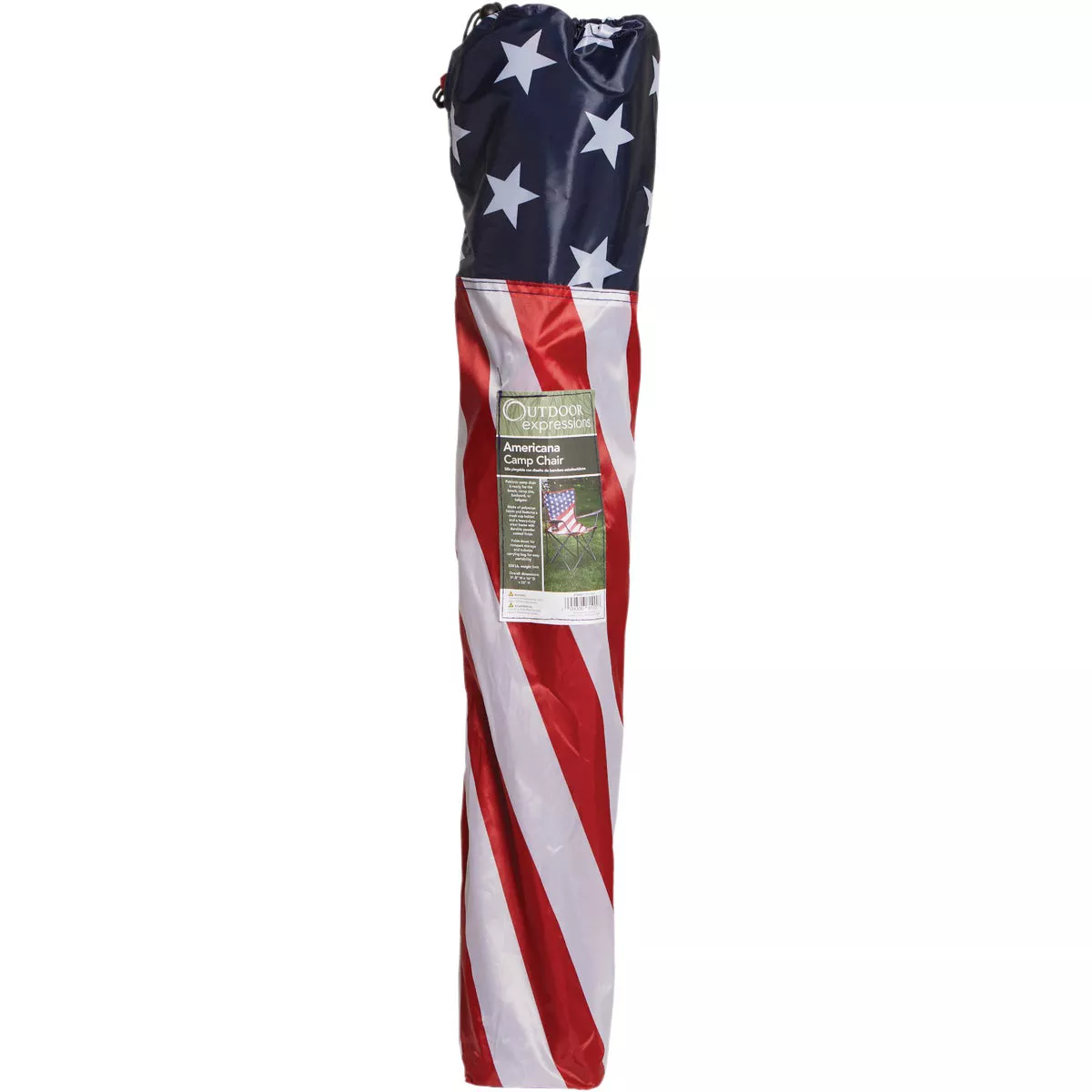 Outdoor Expressions Americana Folding Camp Chair
