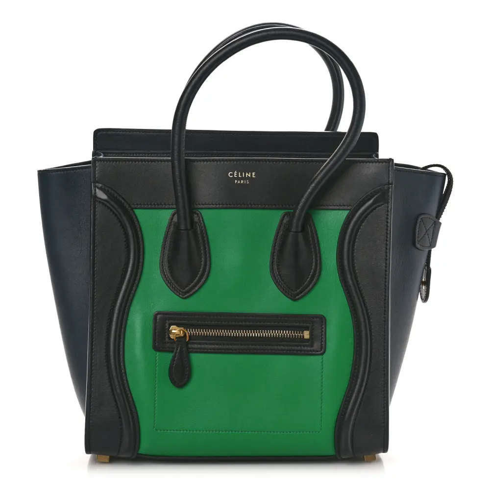 Mirror Quality Celine Handbags – Grass Smooth Leather Bi-Color Design1:1High-quality replica