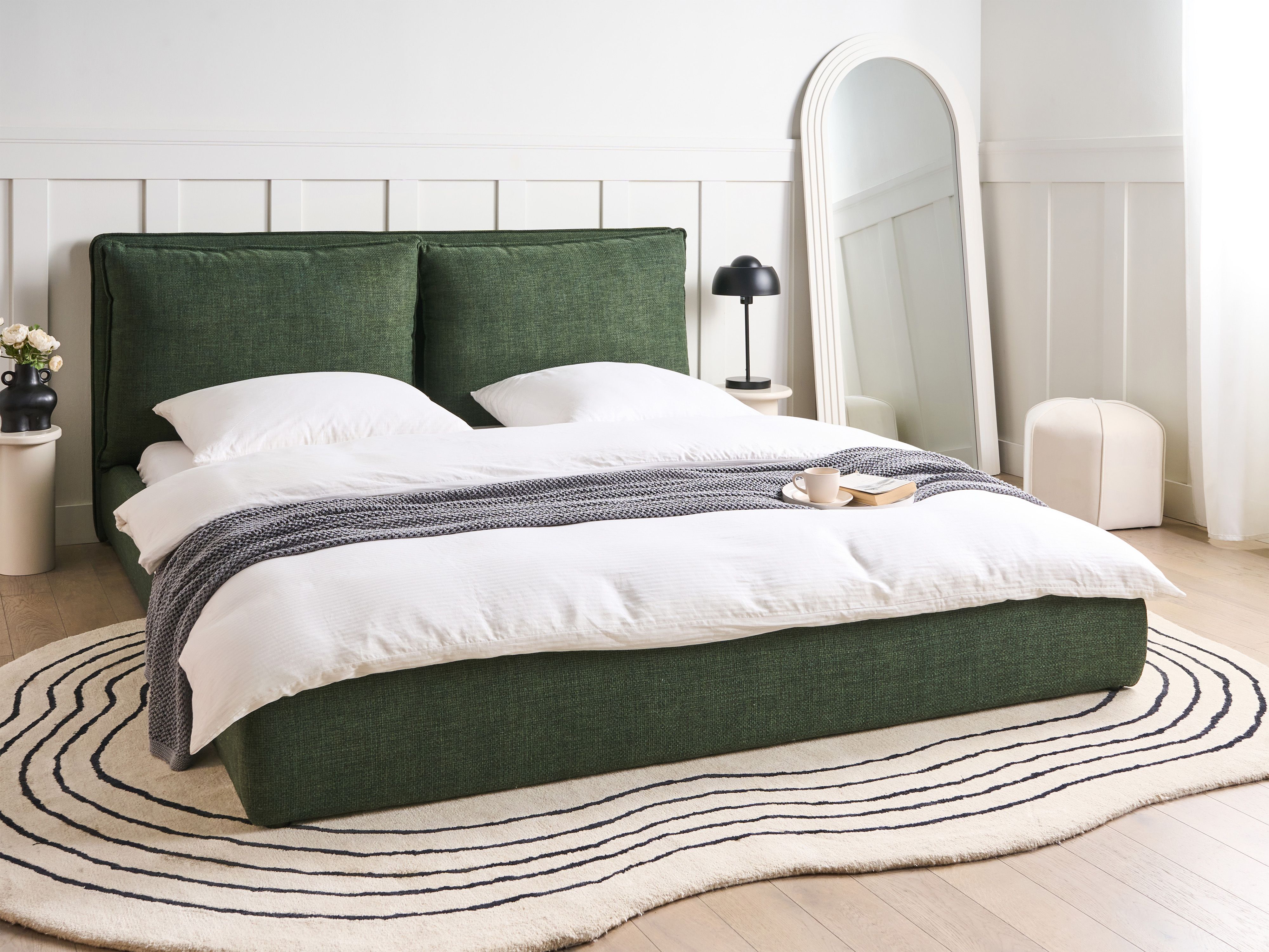 Waterbed Fabric BAJONNA 180 x 200 cm (EU Super King) Dark Green