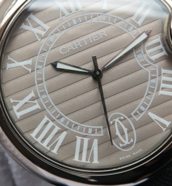 Replica Cartier Ballon Bleu XL 46mm SS Gray Dial Nylon Strap ETA 2824 - Top club