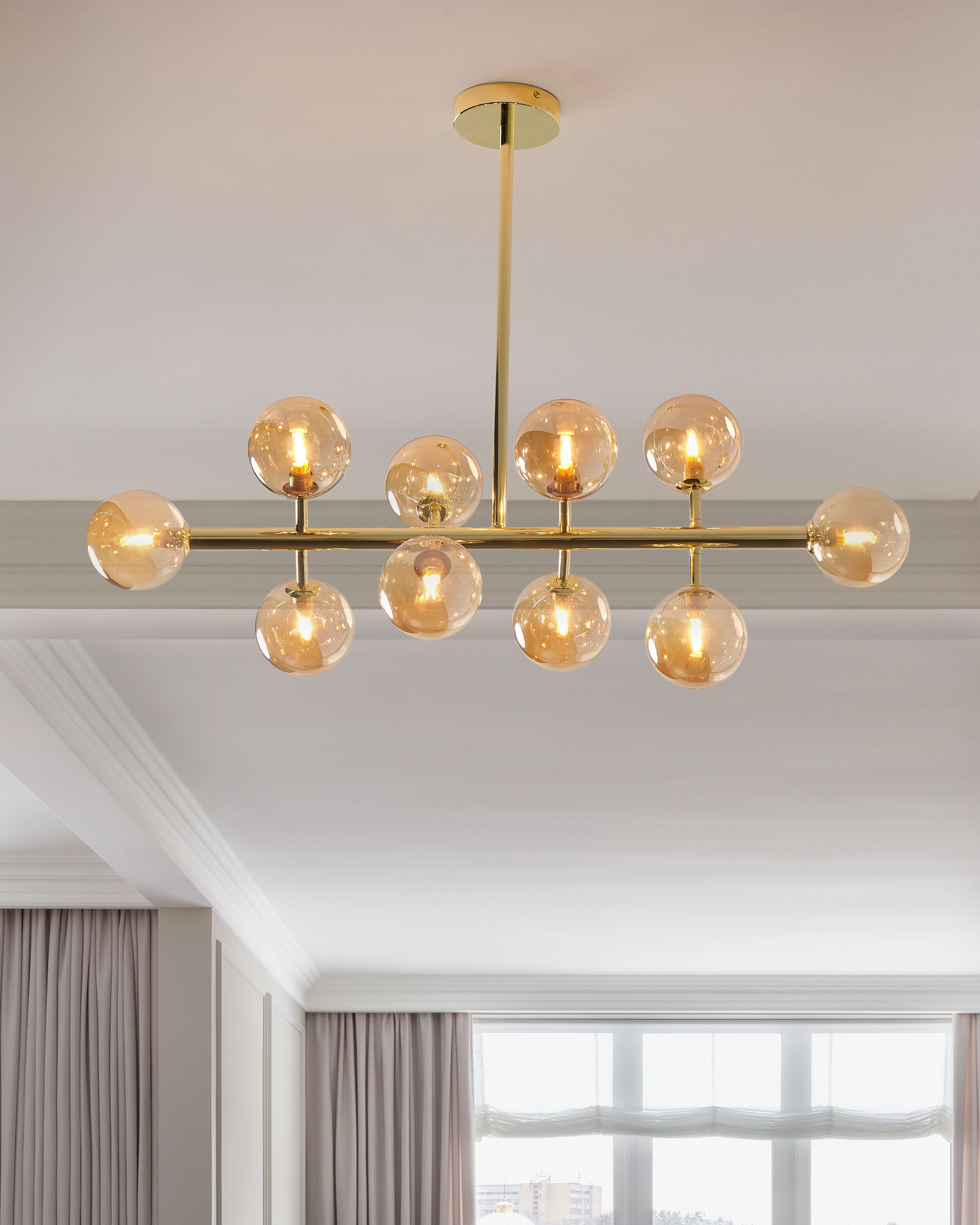 Pendant Lamp RAMIS Metal Gold