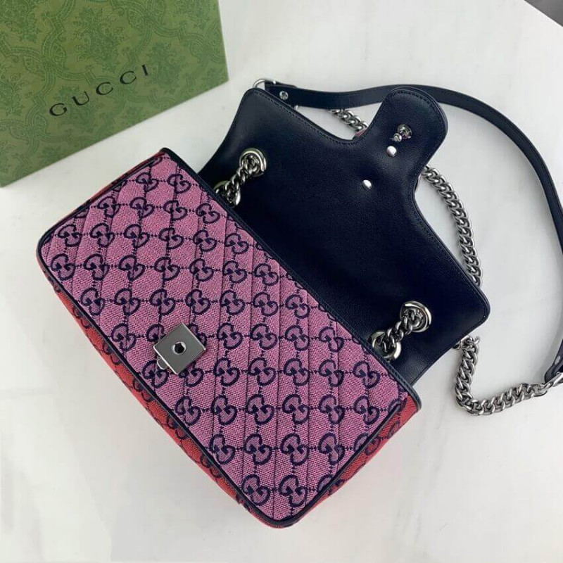 Replica Gucci Gg Marmont Multicolour Small Shoulder Bag 4434971:1High-quality replica