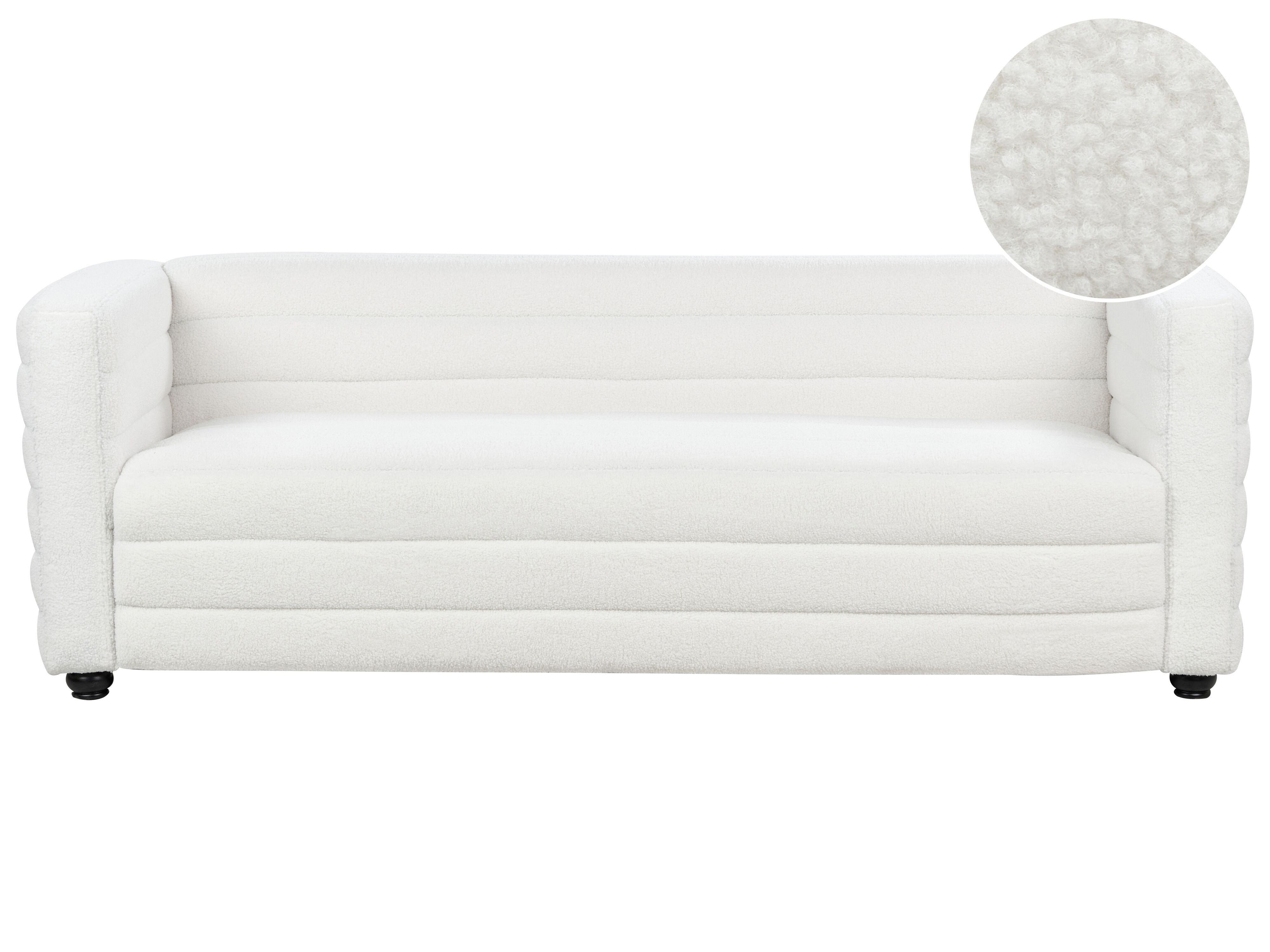 Sofa 3 Seater HOFN Boucle Off-White