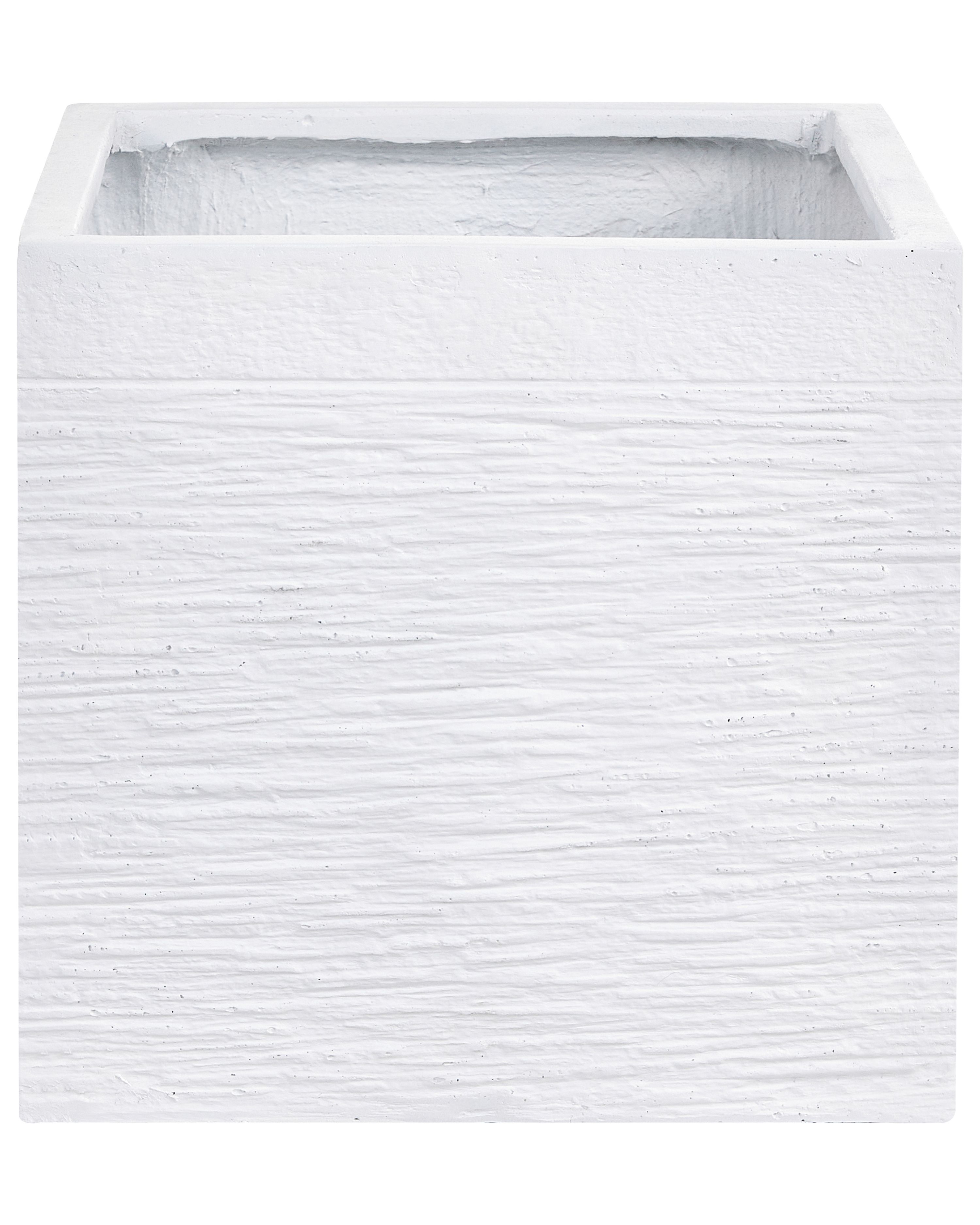 Plant Pot PAROS 40 cm White