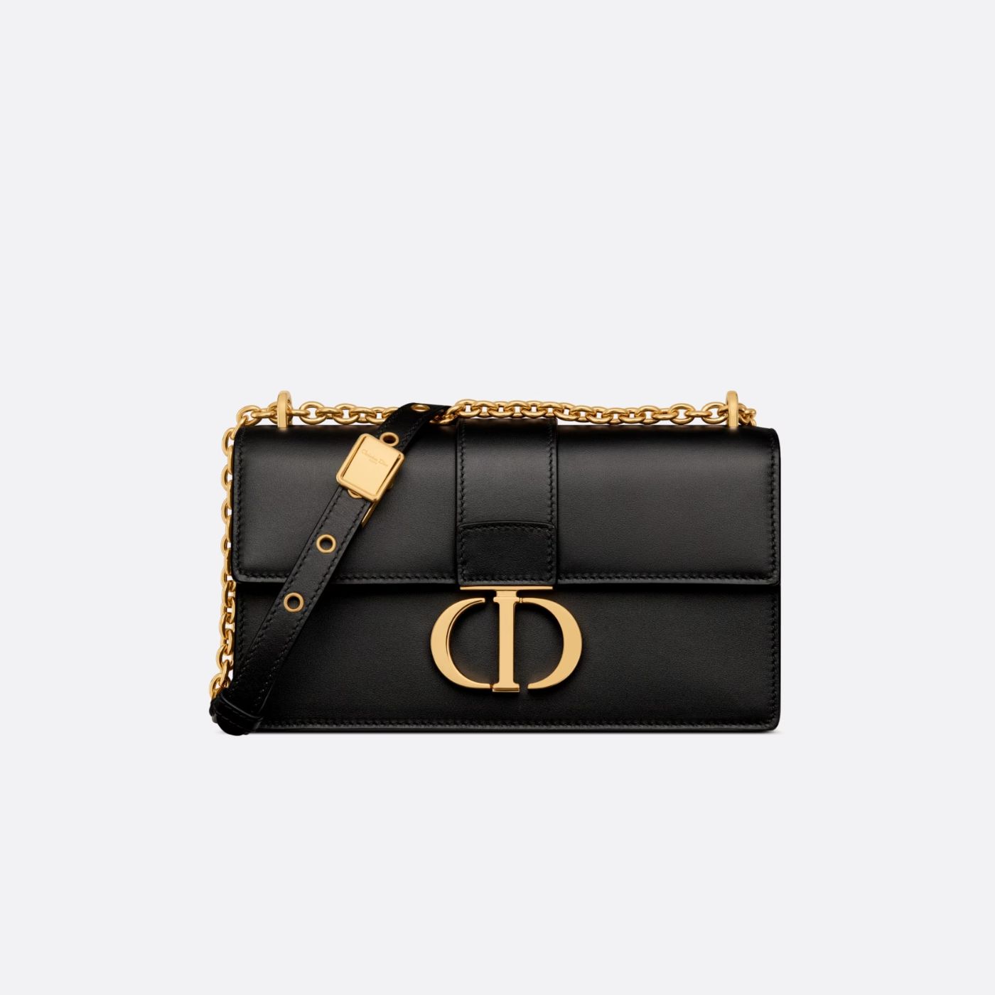 Dior Christian Dior 30 Montaigne East West Bag With Chain Black For Women 8.5in/21.5cm1:1High-quality replica