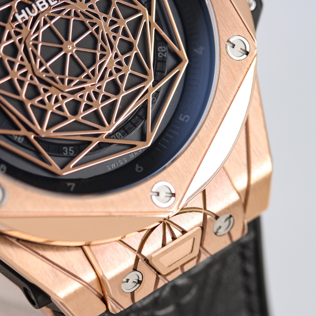 Hublot Big Bang Sang Bleu 45mm Automatic Men's Watch(1:1 replica) - Top club