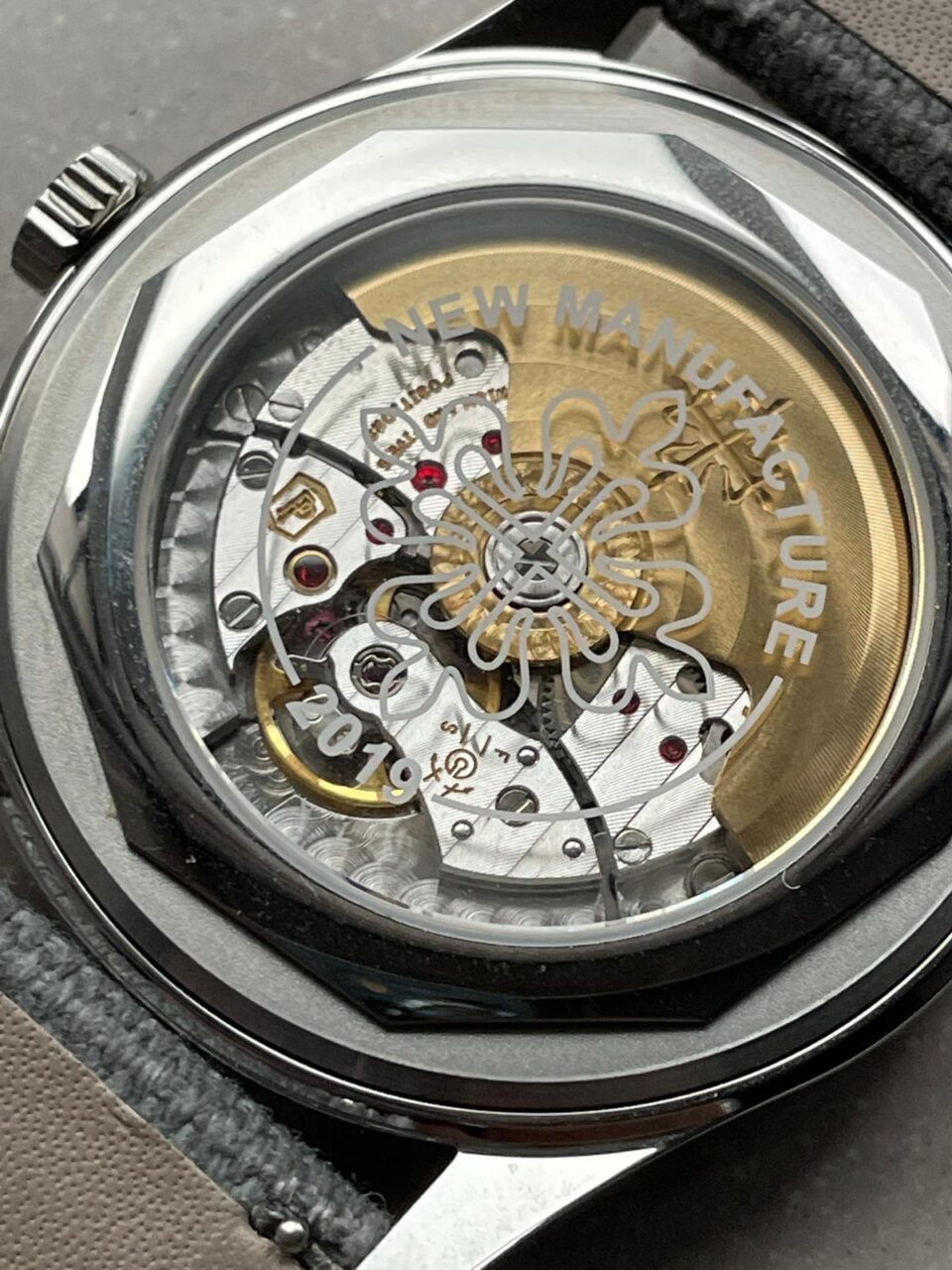 Replica PATEK PHILIPPE Calatrava 6007A-001 SS ZF 1:1 Best Edition Grey Dial on Grey Leather Strap A324CS - Top club