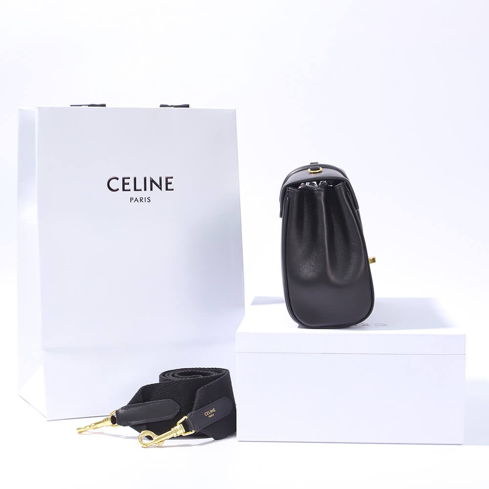 CELINE Teen 16 Soft in Calfskin(HIGH-END GRADE)1:1High-quality replica