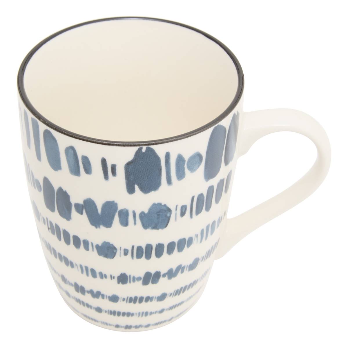Mug "Umami" 310 ml, New Bone China (Porcelain), Line pattern