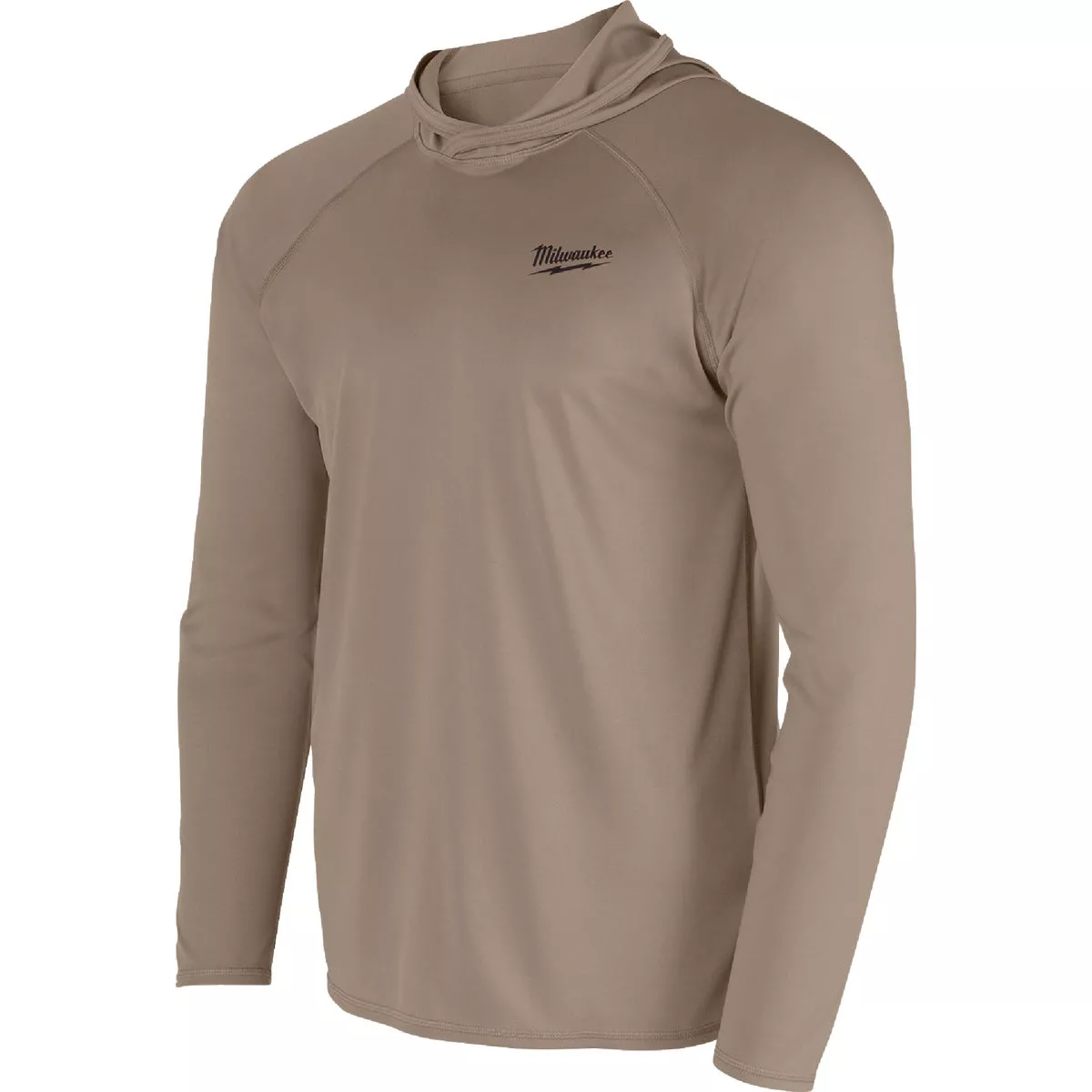 Milwaukee Workskin XL Sandstone Hooded Men's Sun Shirt