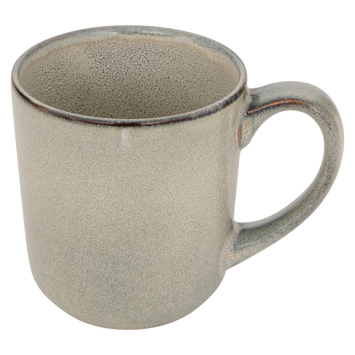 Mug"Unknown Land" Earthenware, 420 ml, Beige