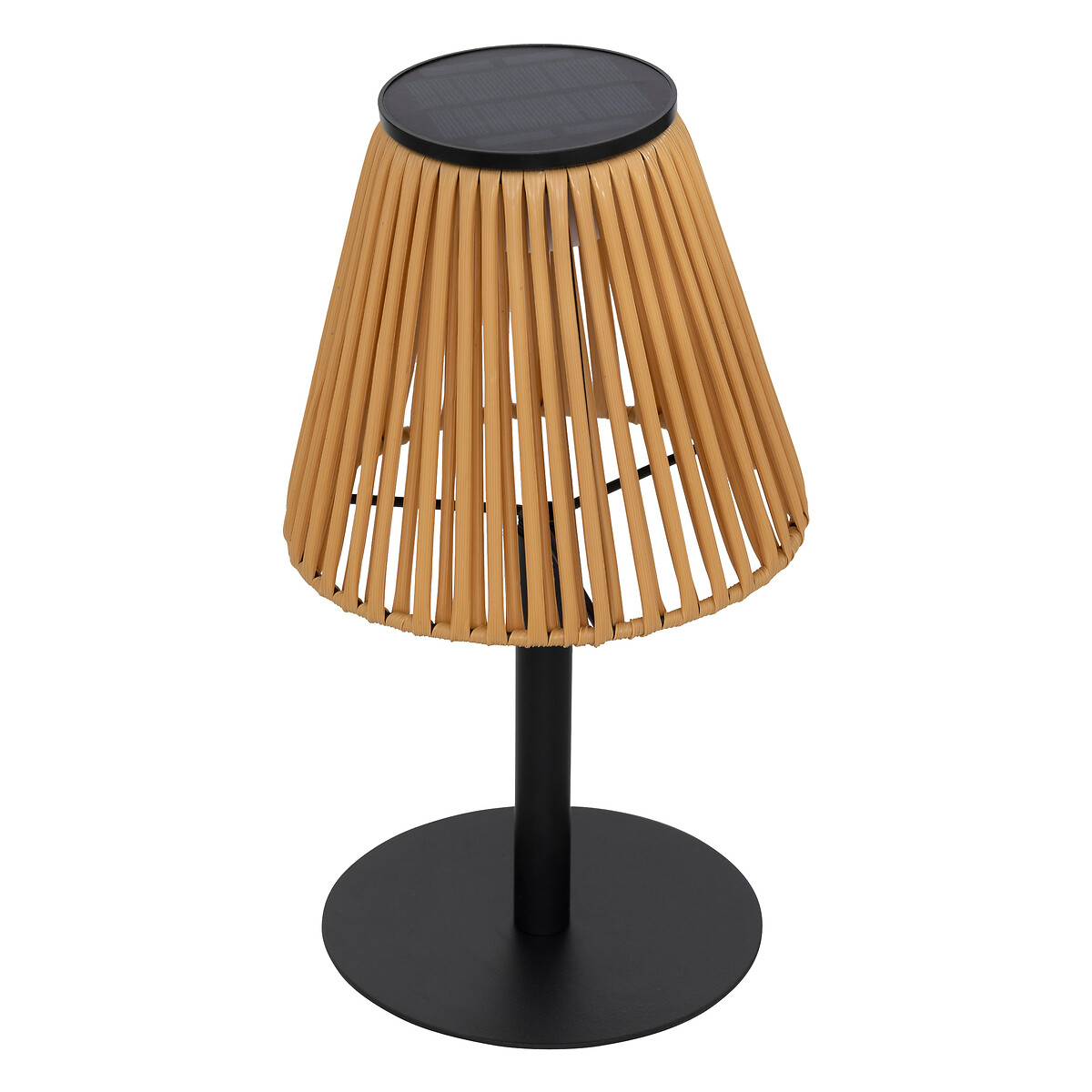 Solar and USB outdoor lamp "Kessy" Beige, H. 30 cm