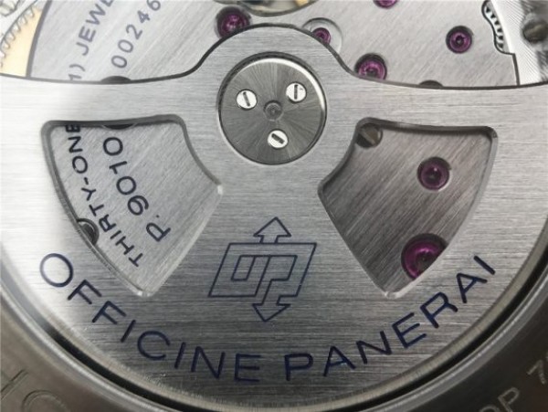 Replica Panerai PAM1351 Titanium ZF Brown Dial Brown Asso Strap P9010 - Top club