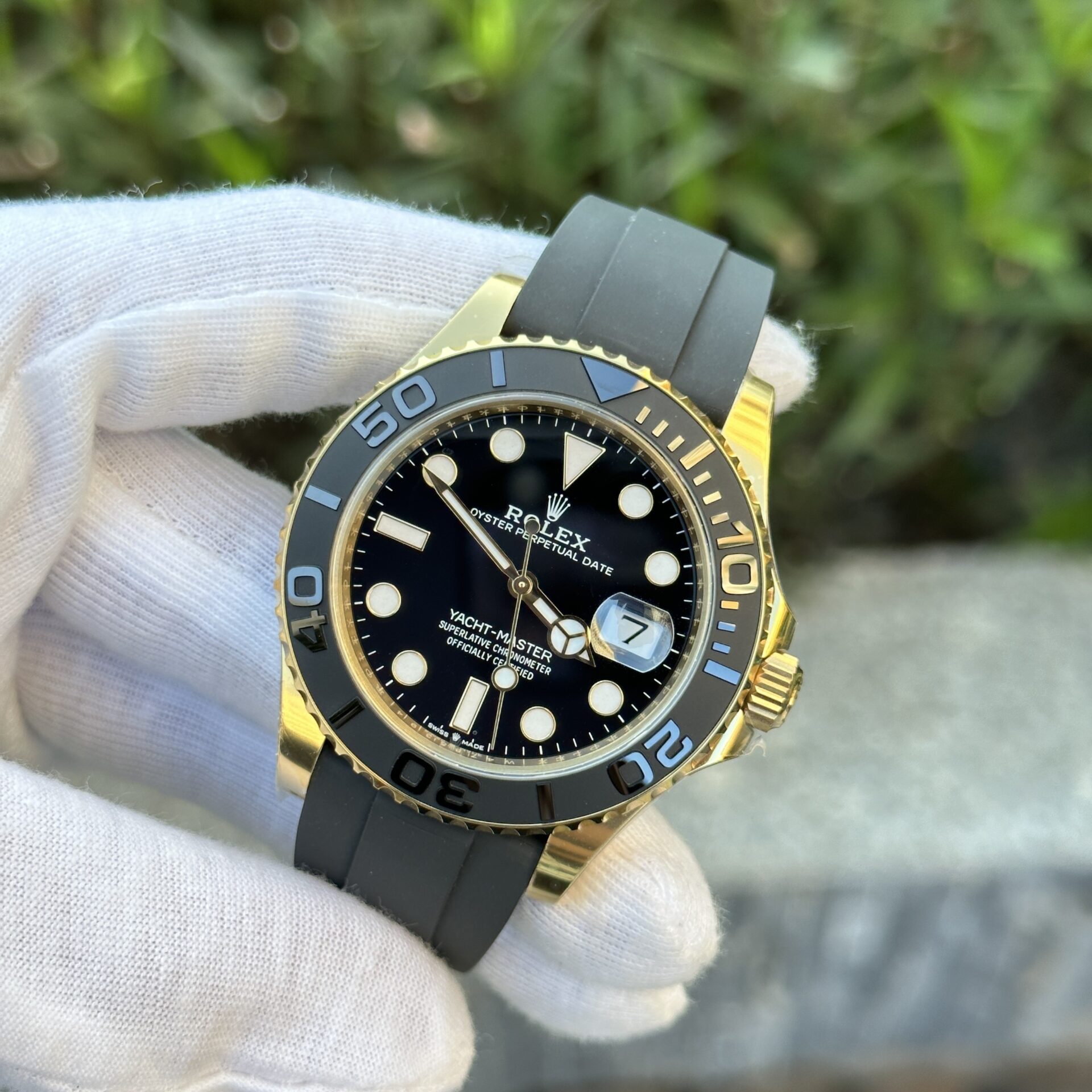Rolex Yacht-Master 226658 Yellow Gold Replica 1:1 Watch Clean 42mm - Top club