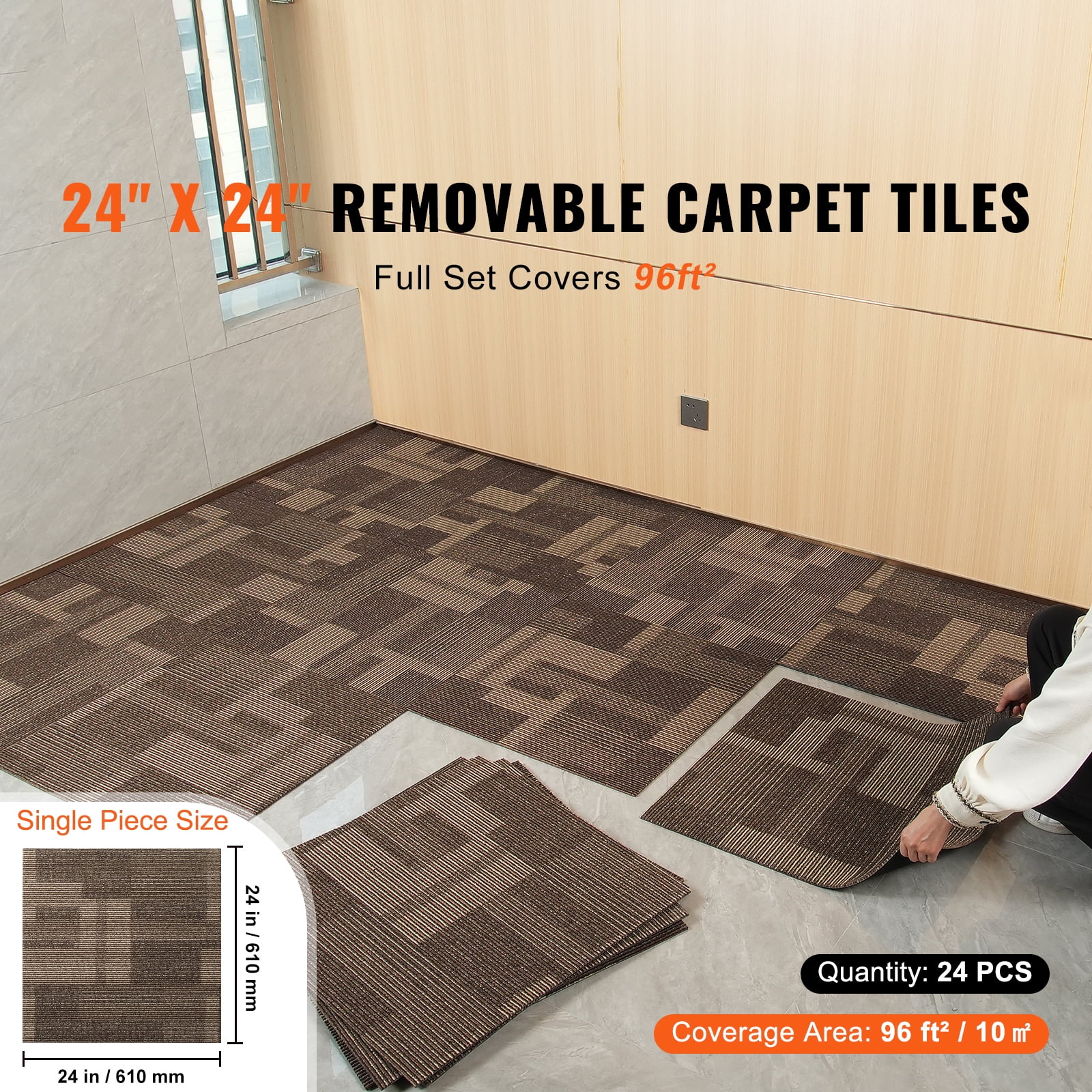 KFFKFF Carpet Squares, 24