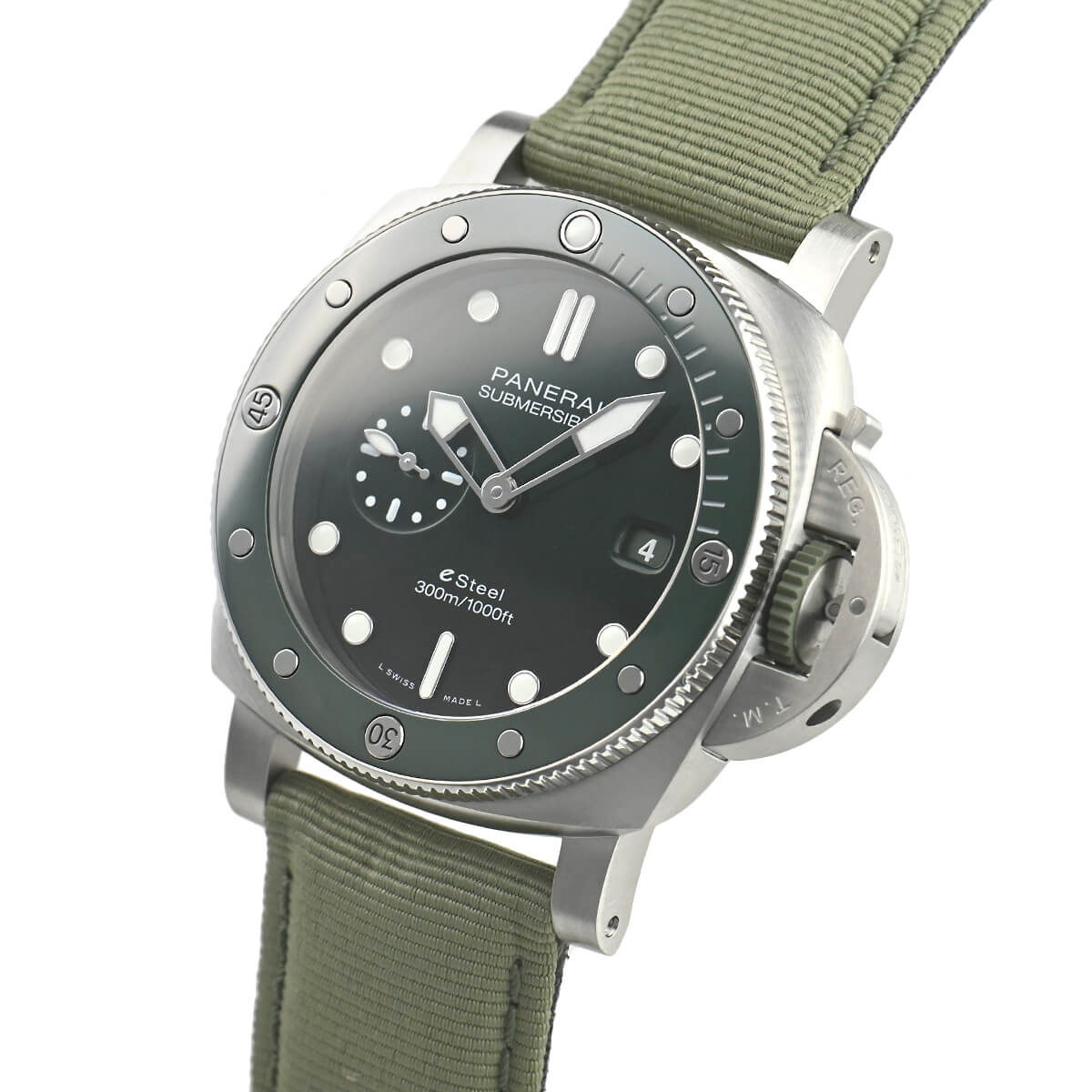 Panerai  Submersible QuarantaQuattro ESteel�?Verde Smeraldo PAM01287(1:1 replica) - Top club