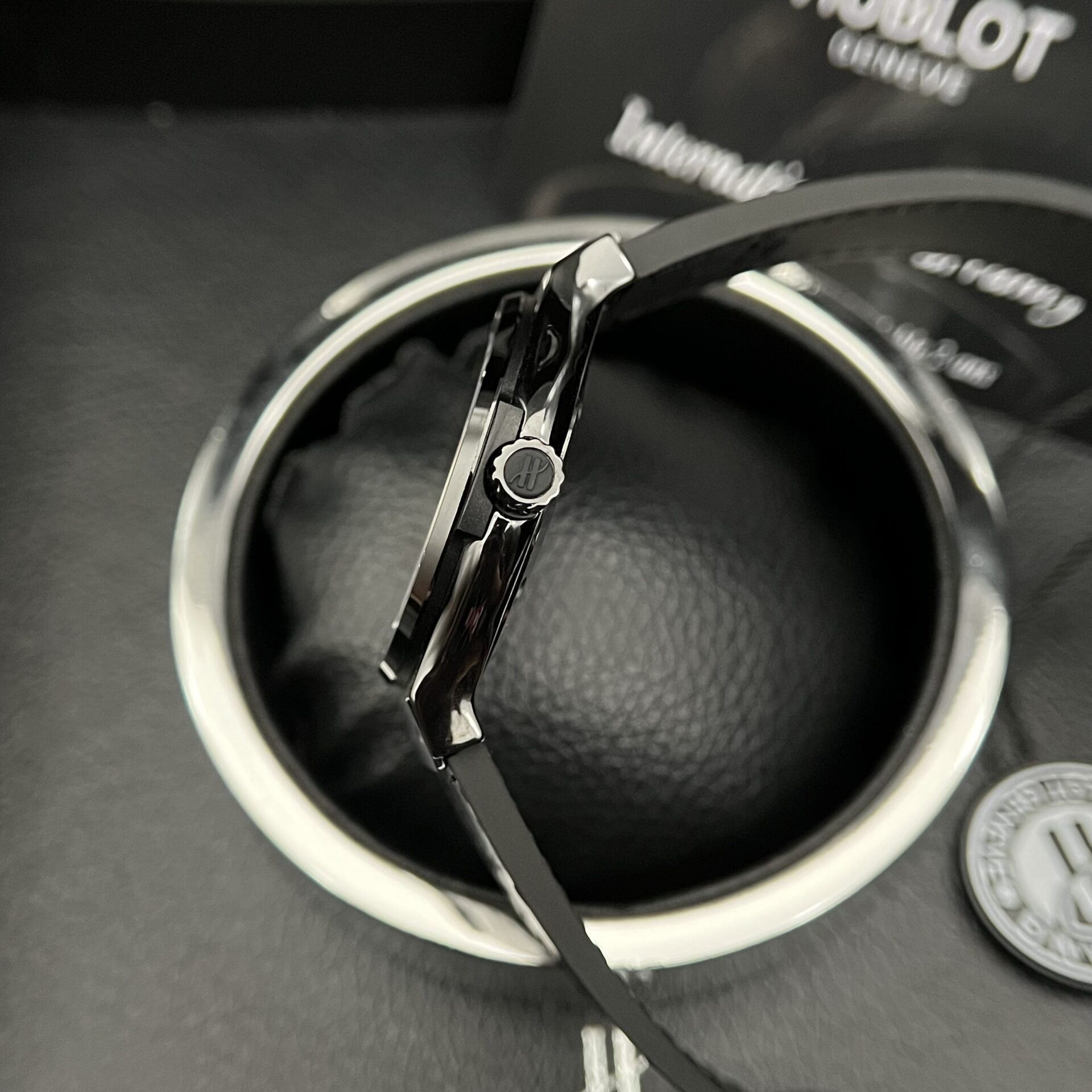 Hublot Replica 1:1 Watch Classic Fusion Ceramic Black JJZ 42mm - Top club