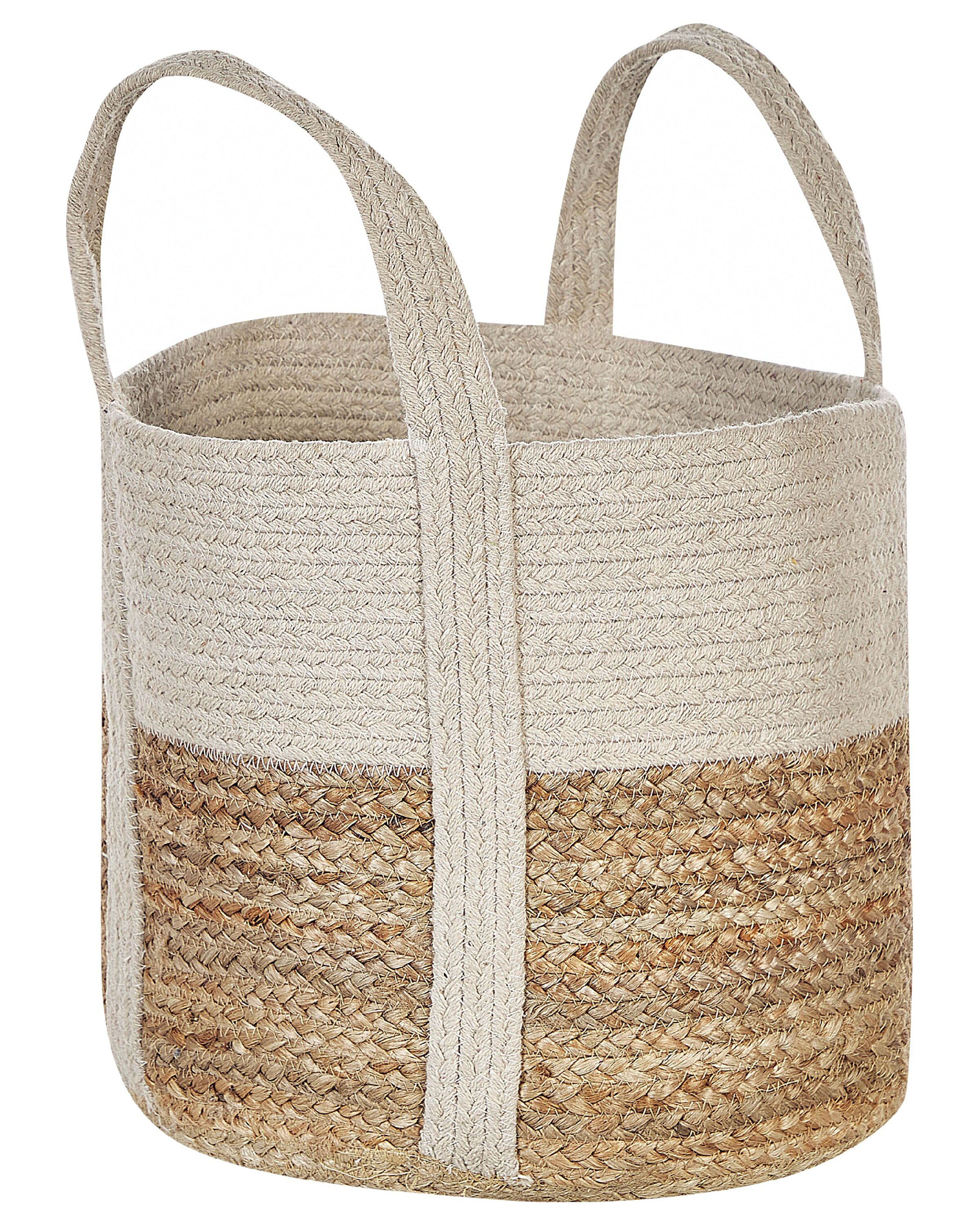 Basket SONIPAT Jute Natural