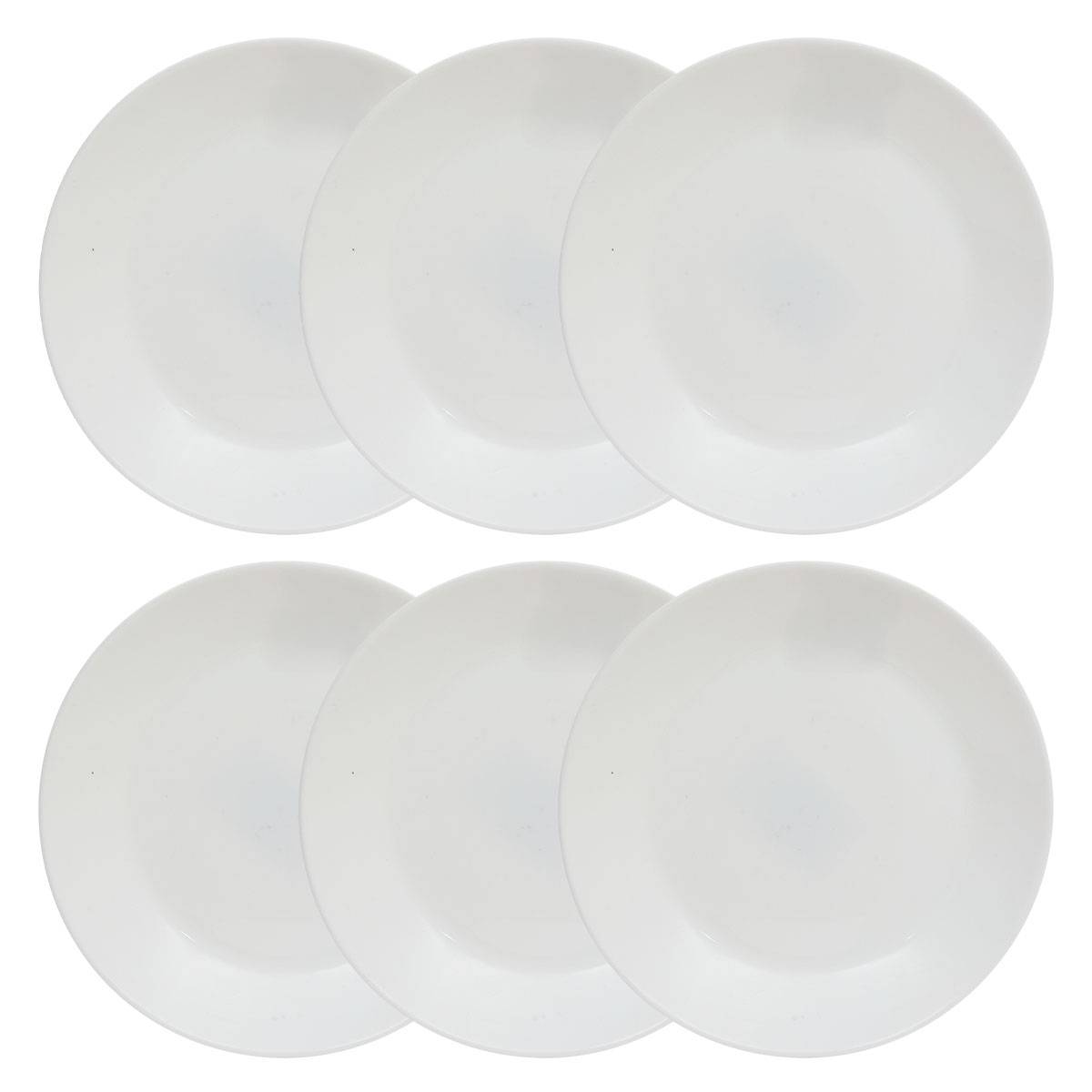 Dessert plate "Louise" glass, D.17.8 cm