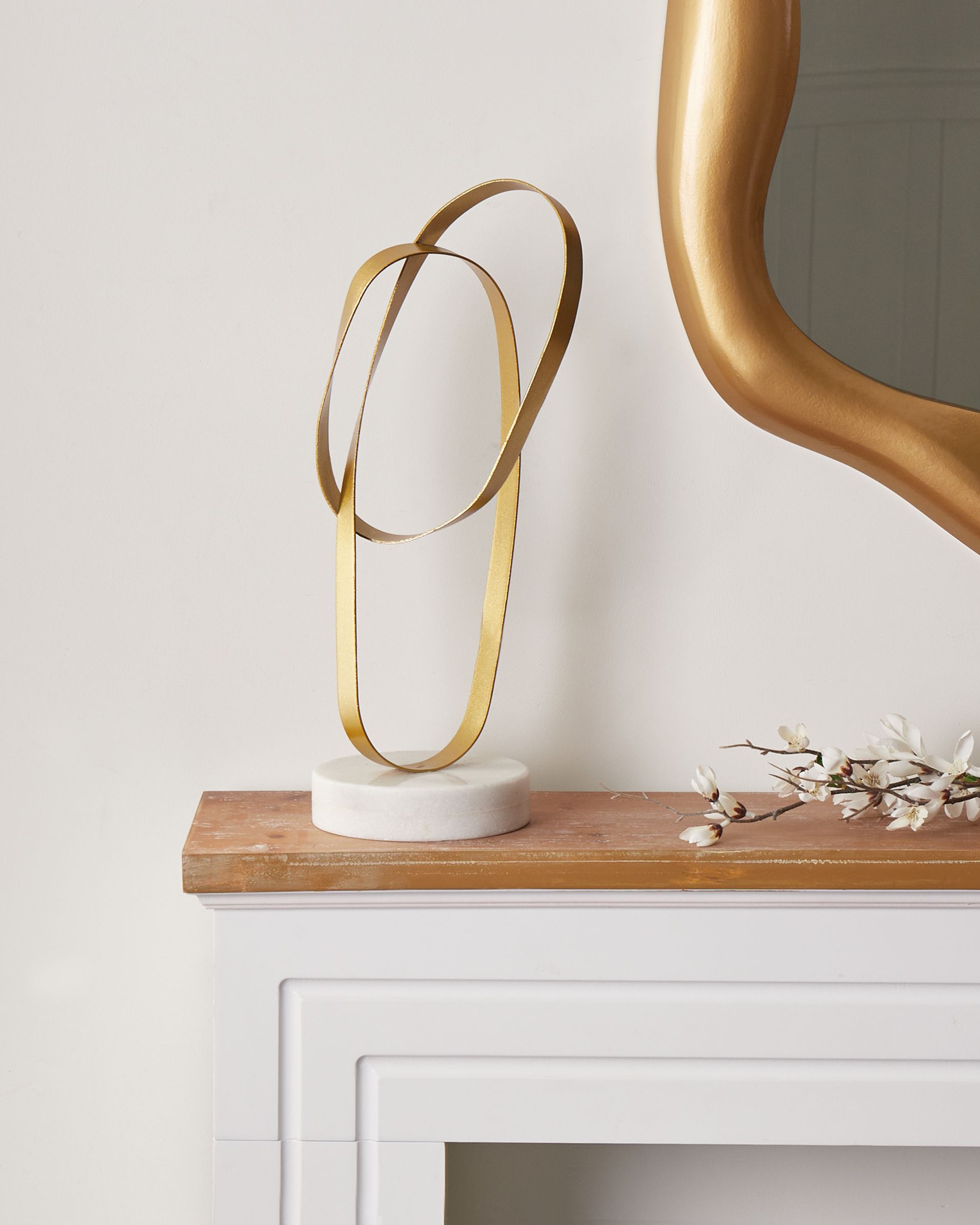 Figurine MILTON Metal Gold