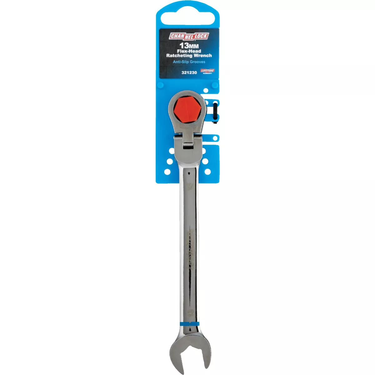 Channellock Metric 13 mm 12-Point Ratcheting Flex-Head Wrench