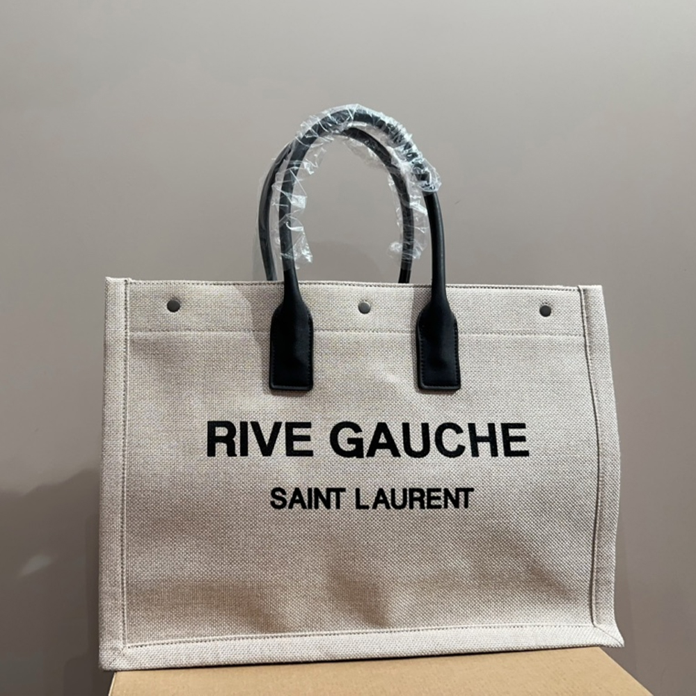 Saint Laurent YSL  Rive Gauche canvas tote bag1:1High-quality replica