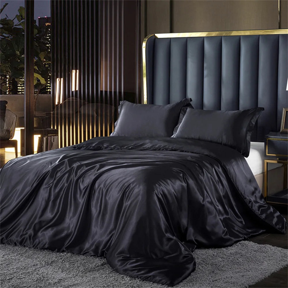 SilkElegance | Luxe Satijnen Beddengoed