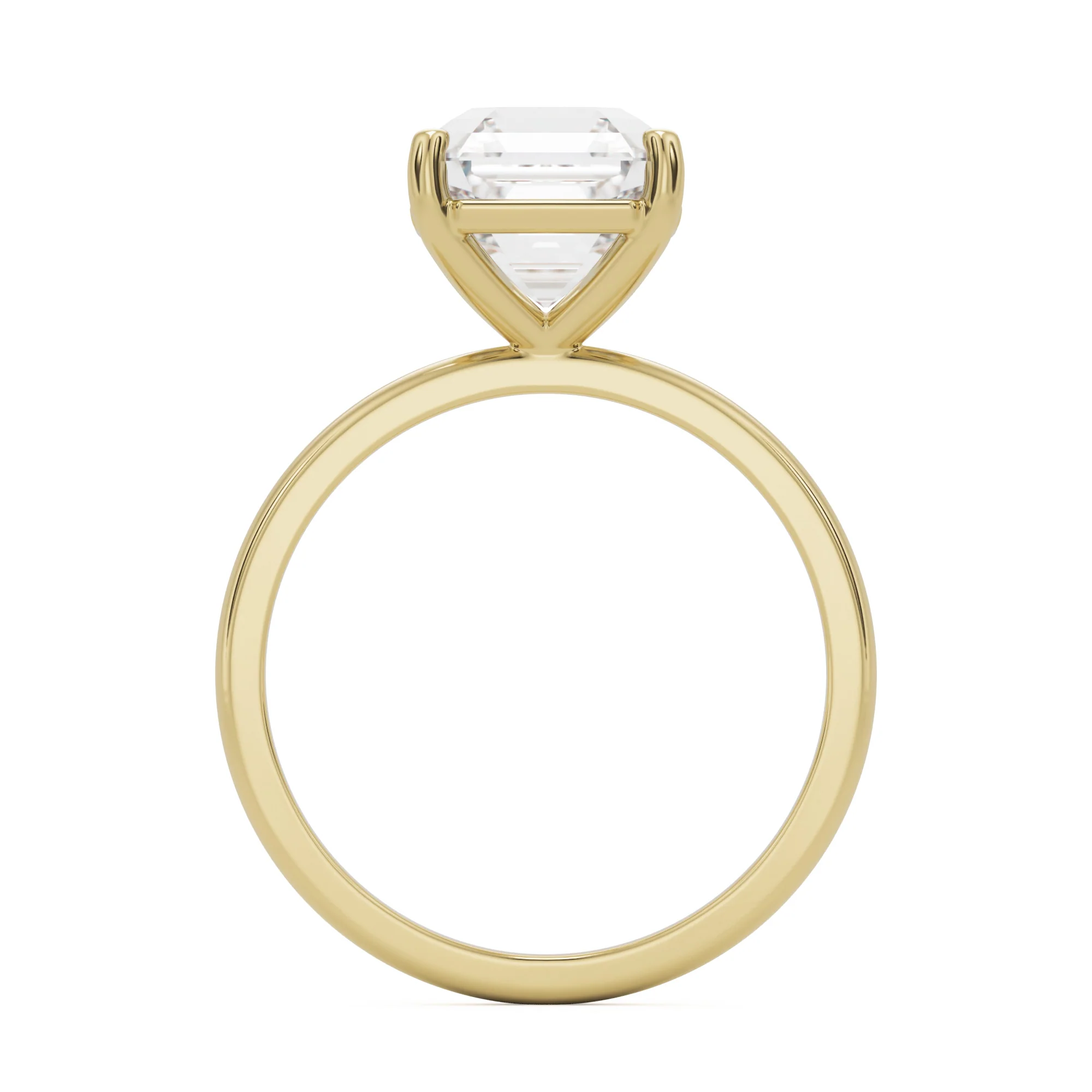 The Asscher Solitaire