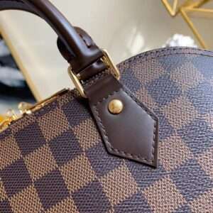 Louis Vuitton Damier Ebene Alma PM Caro Pattern Handbags 32mm1:1High-quality replica