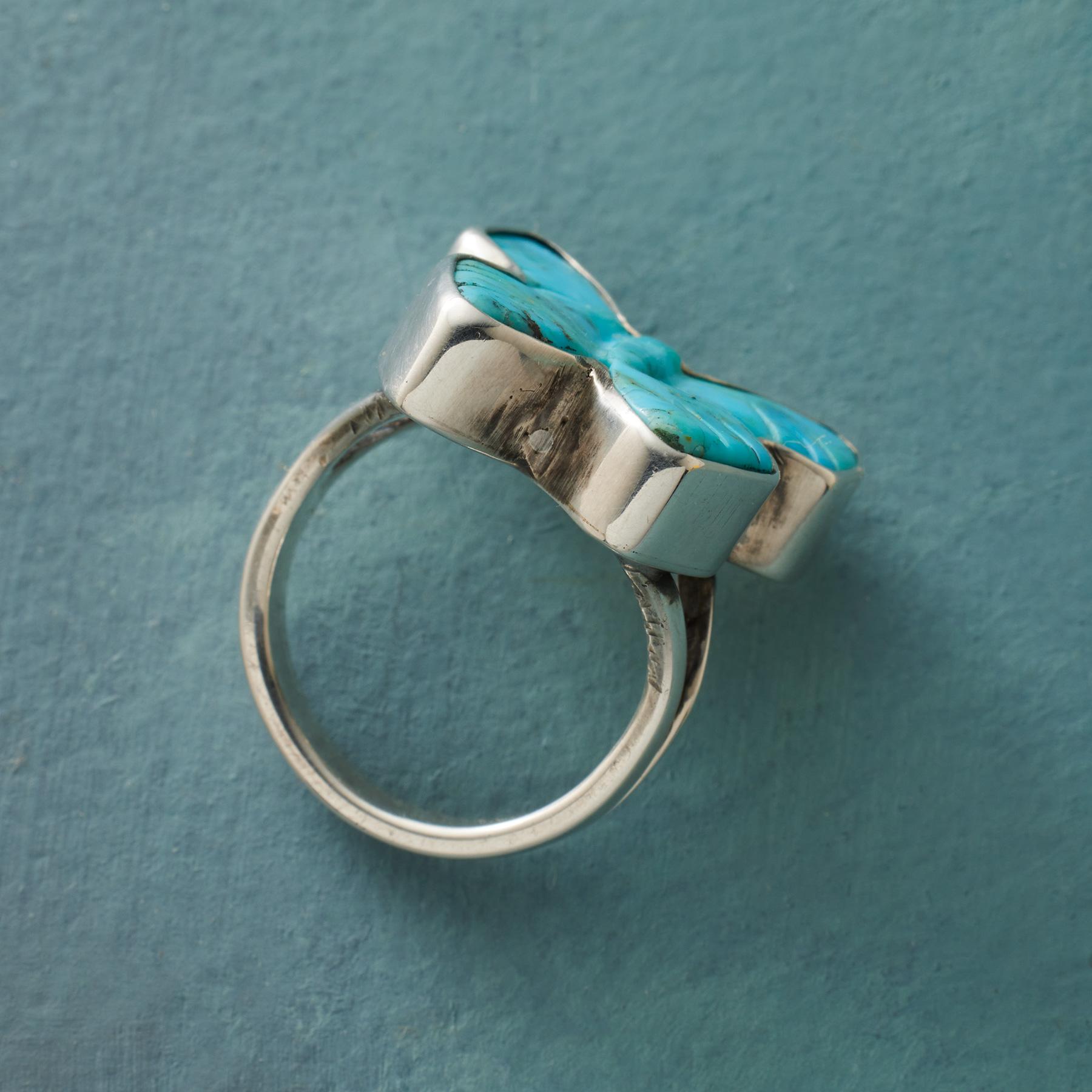 Carved Butterfly Ring - Sundance Clothing