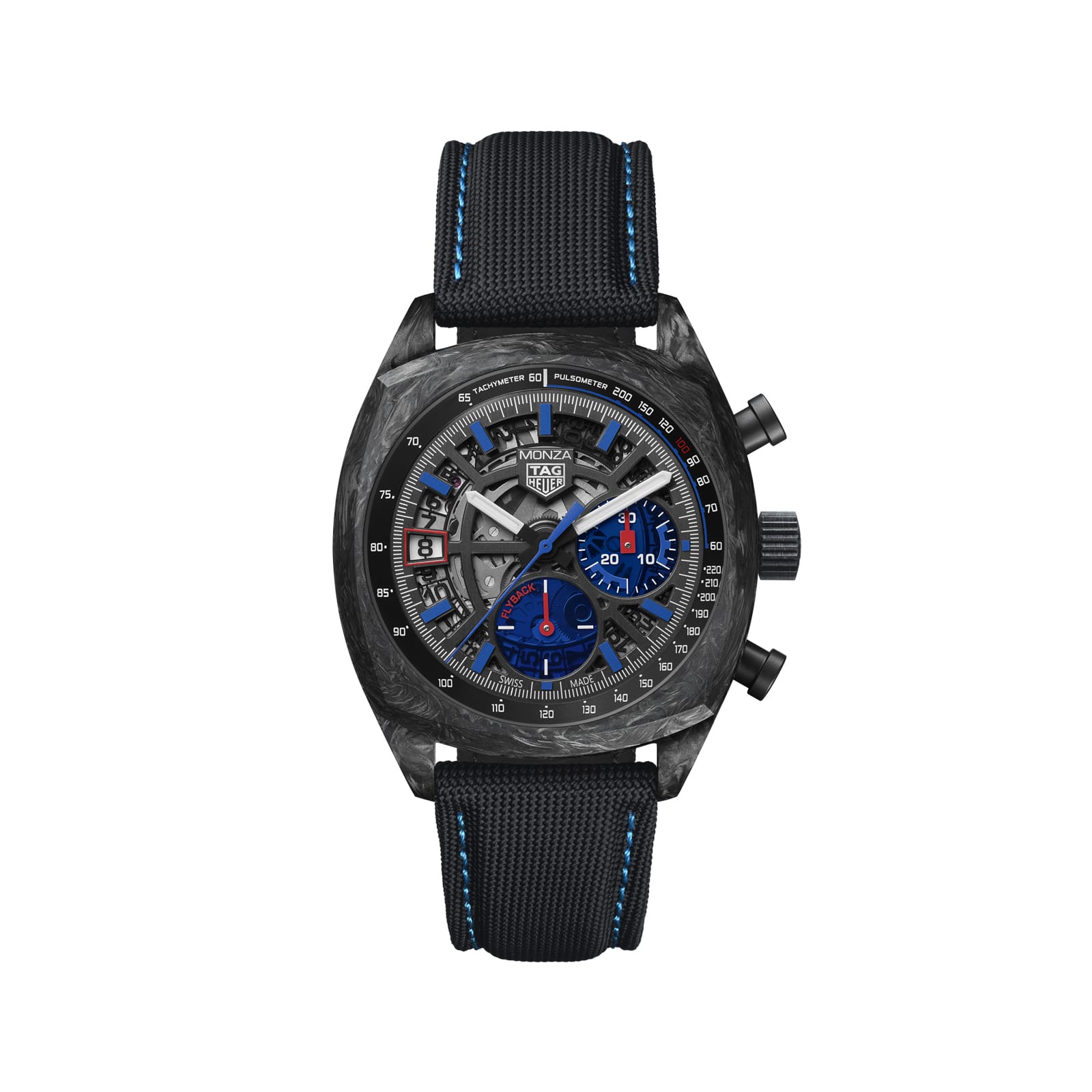 TAG Heuer Replica Watch Monza Flyback Chronometer Automatic 42 mm Carbon(1:1 replica) - Top club